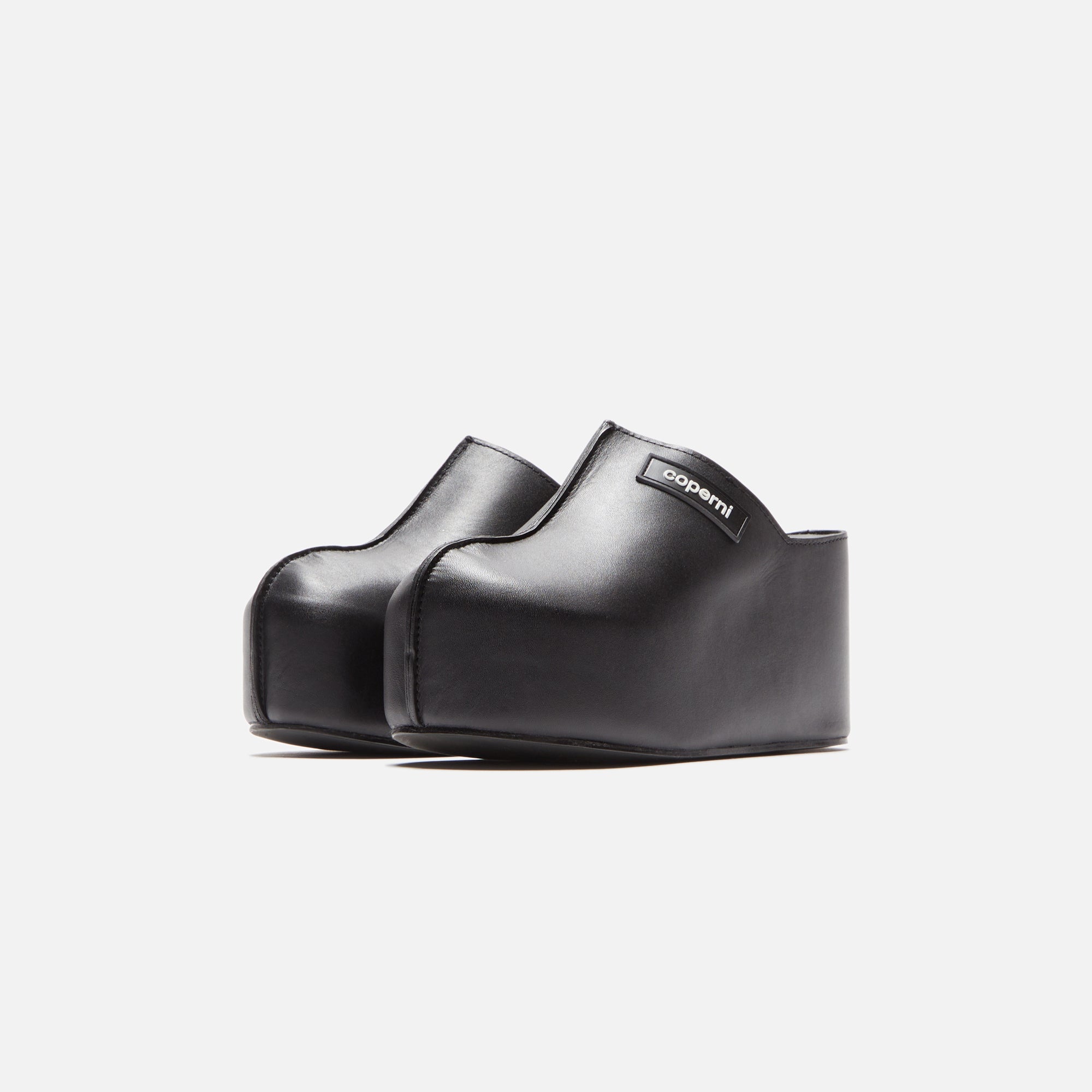 Coperni Branded Clog Wedge - Black