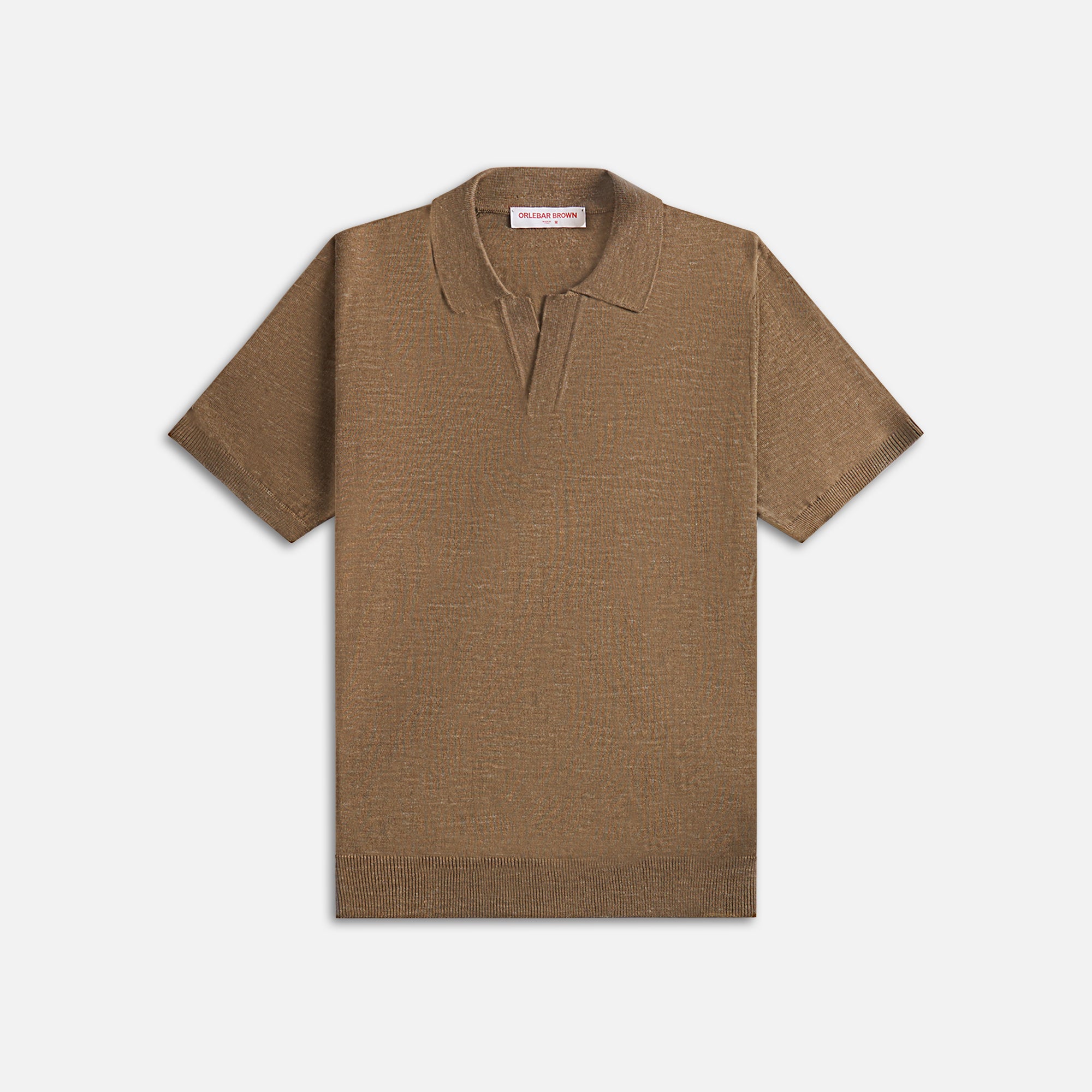 Orlebar Brown Horton Slik Linen - Dark Biscuit