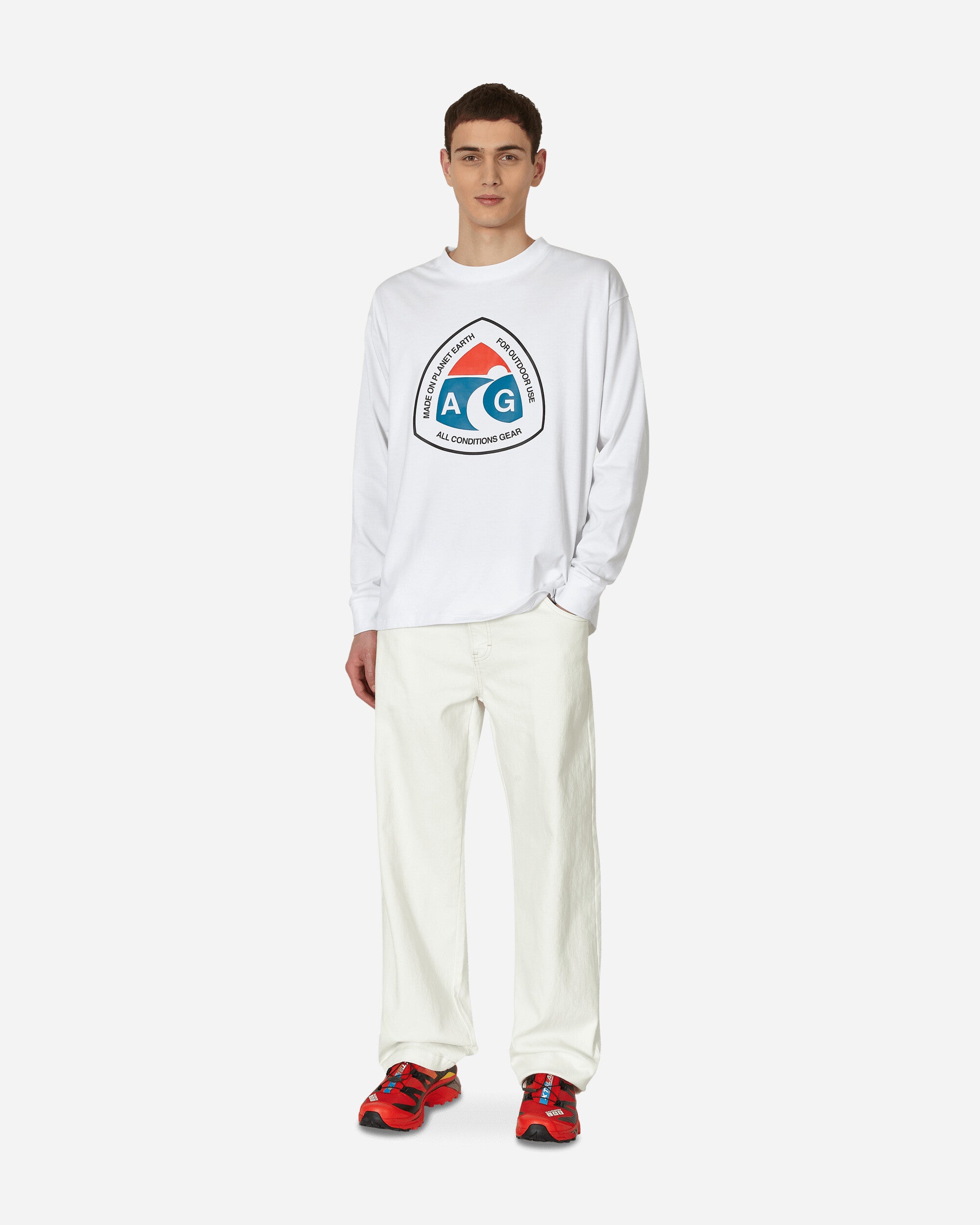 ACG Outdoor Sign Longsleeve T-Shirt White