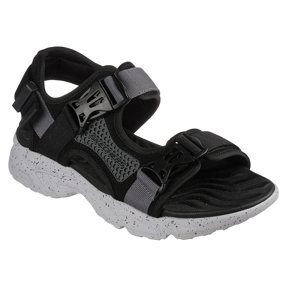 Skechers Men Sport Casual Stamina Sandals - 237396-BKGY