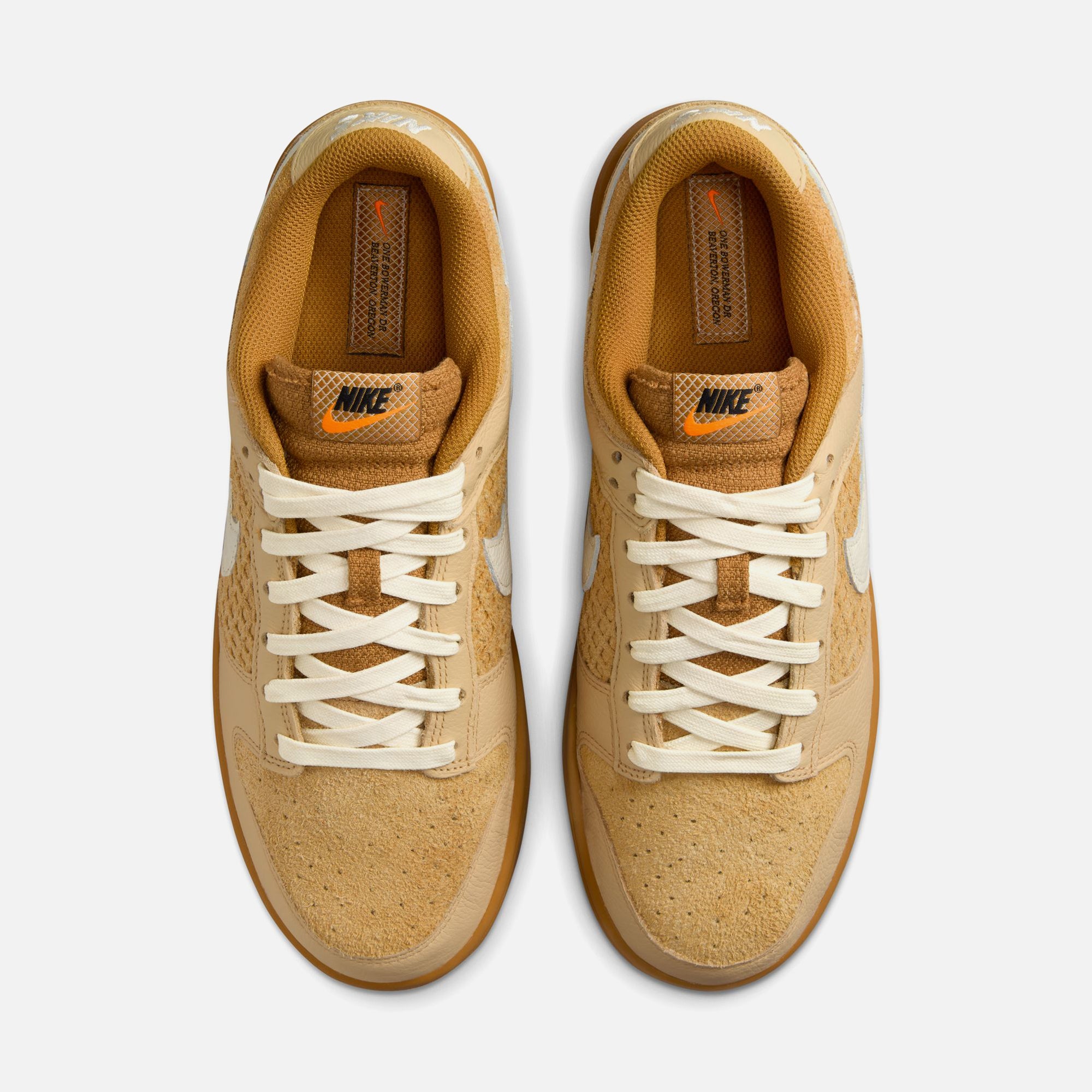 Nike Dunk Low - Wheat / Coconut Milk / Sesame / Black / Total Orange