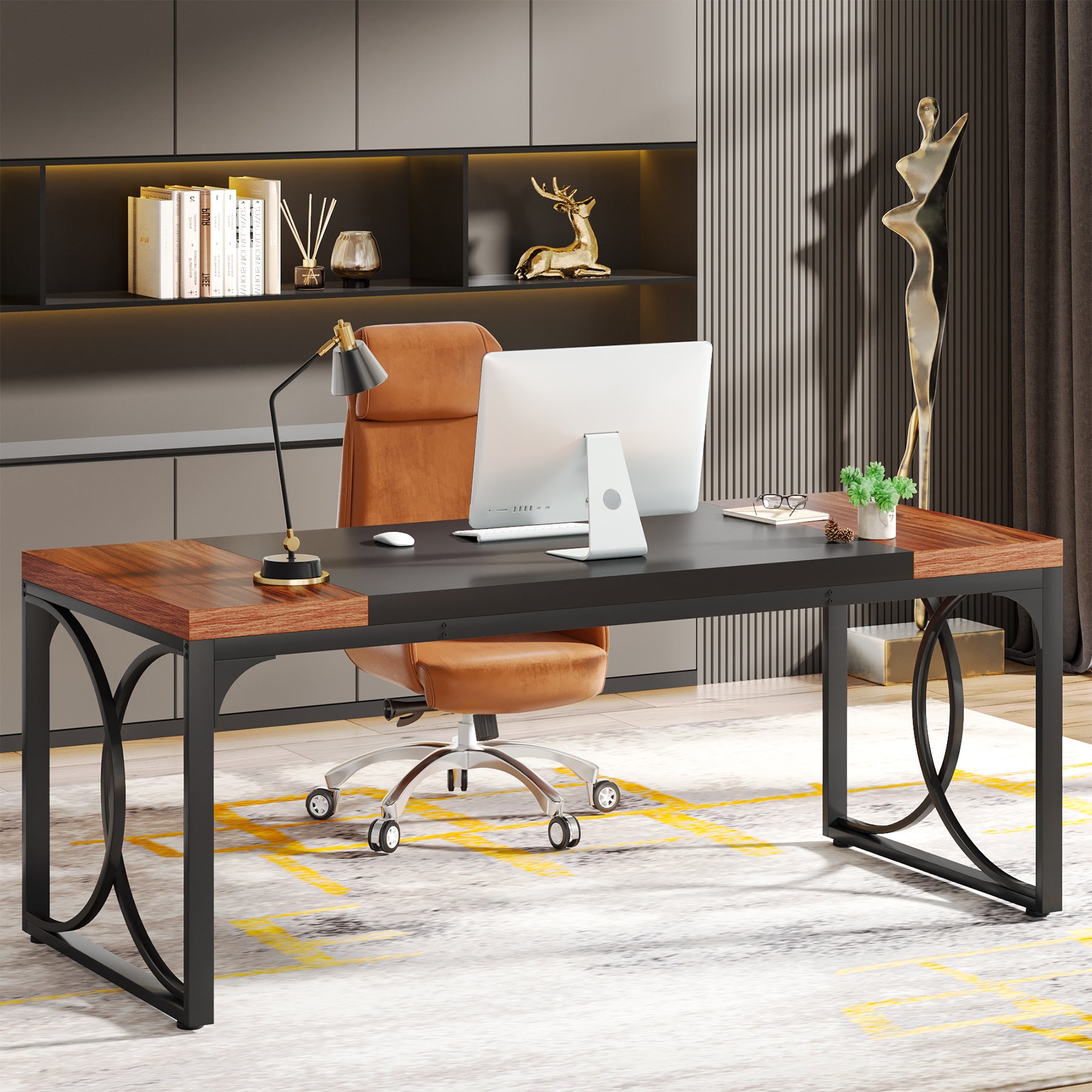 Industrial Executive Desk, 62.99