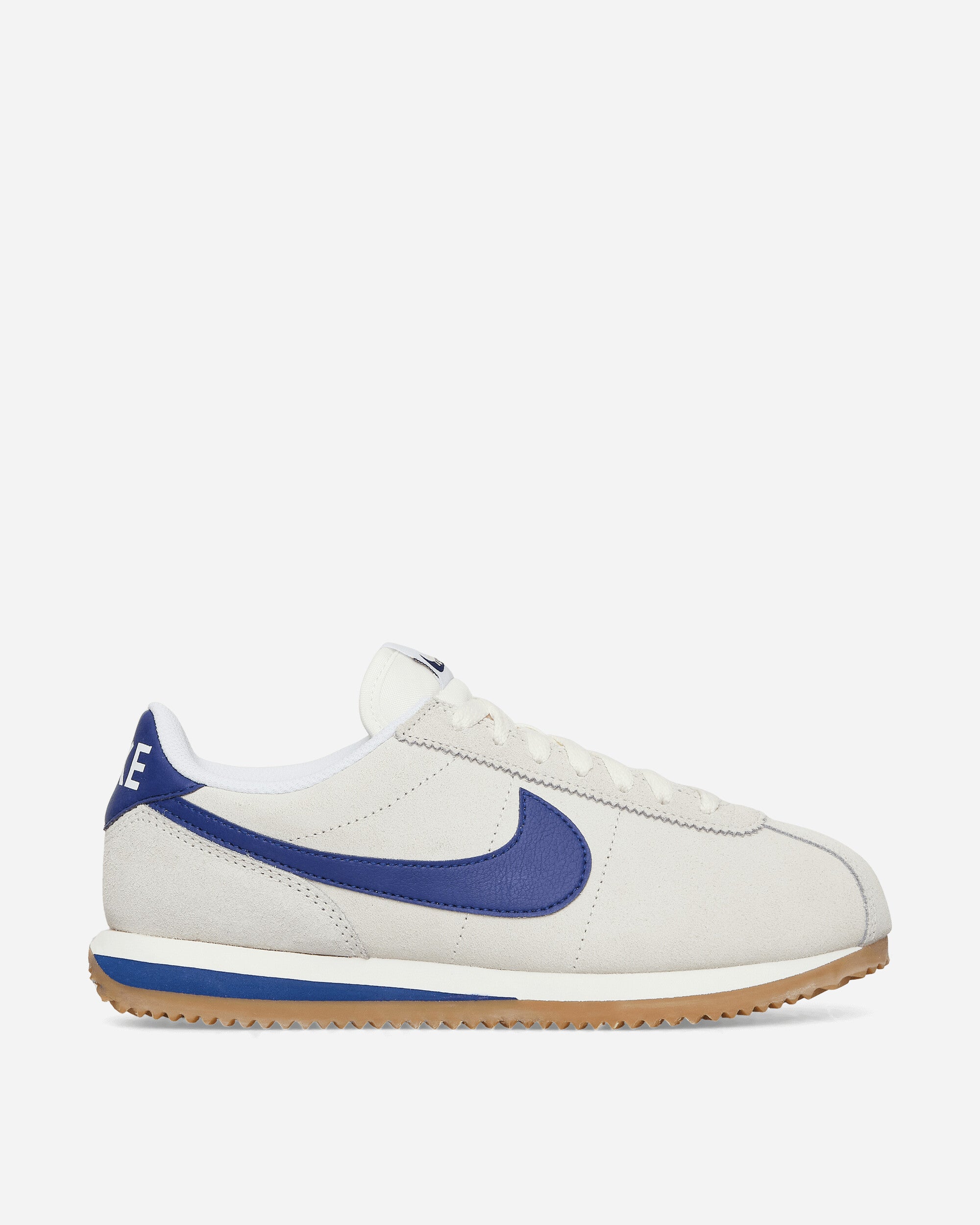 WMNS Cortez Sneakers Pale Ivory / Deep Royal Blue