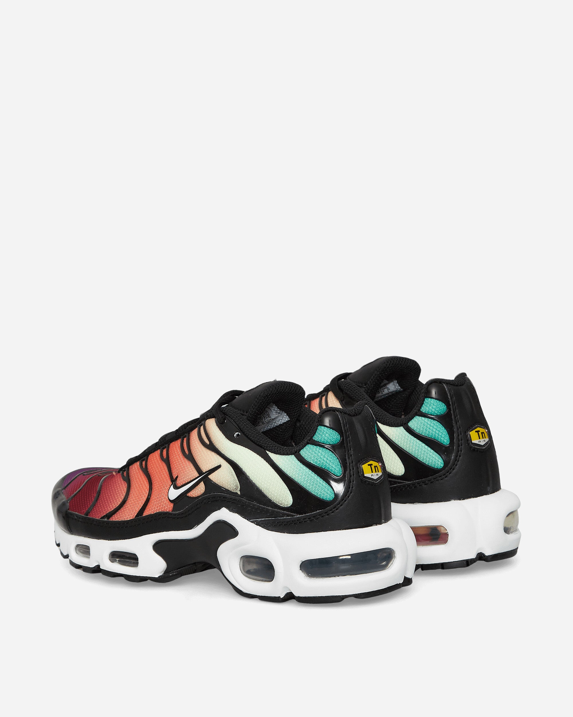 WMNS Air Max Plus Sneakers Black / Viotech / Team Red