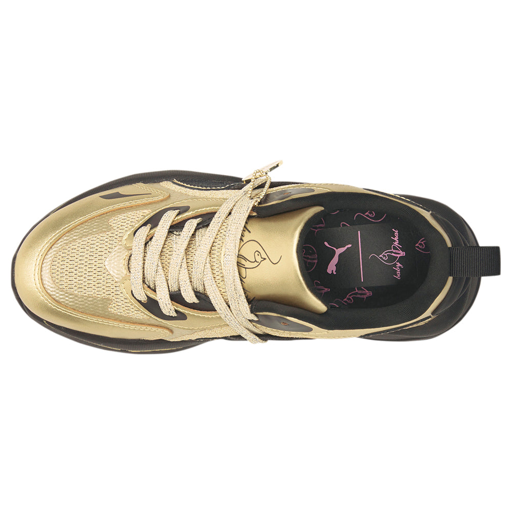 Baby Phat X RS-Curve Metallic Lace Up Sneakers