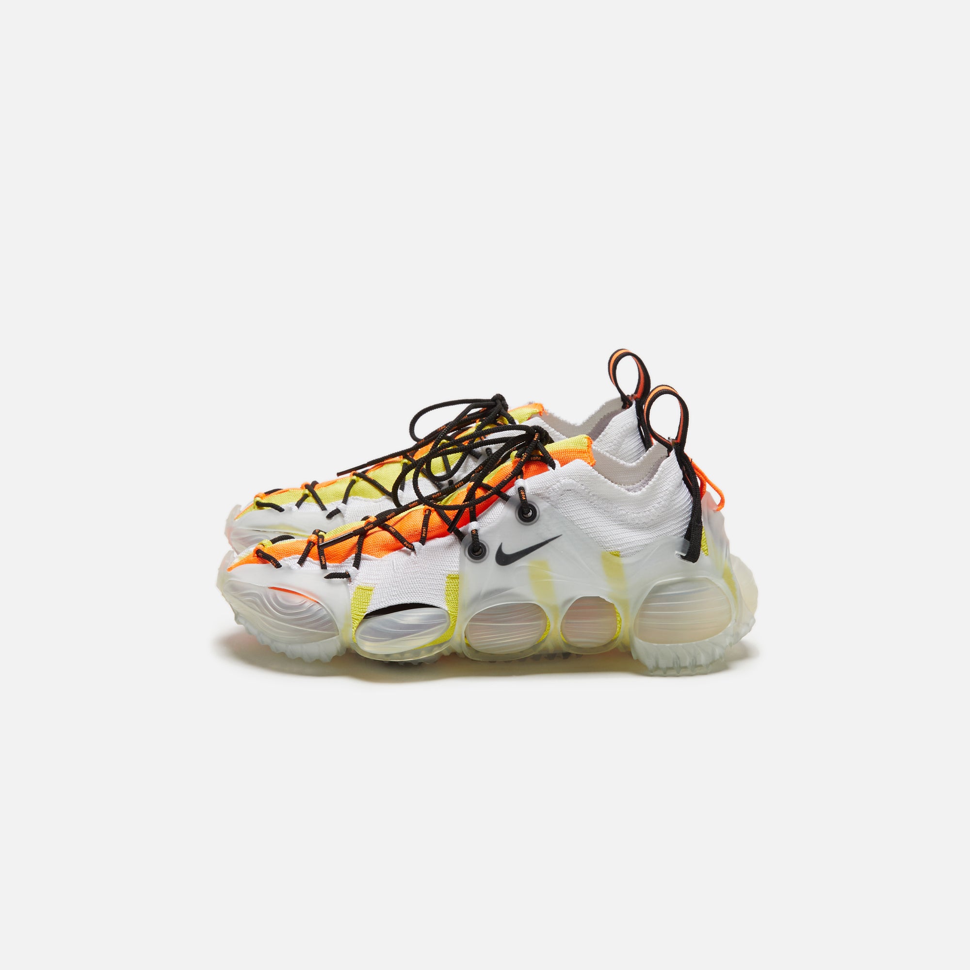 Nike ISPA Link Axis Link - White / Total Orange / Sonic Yellow