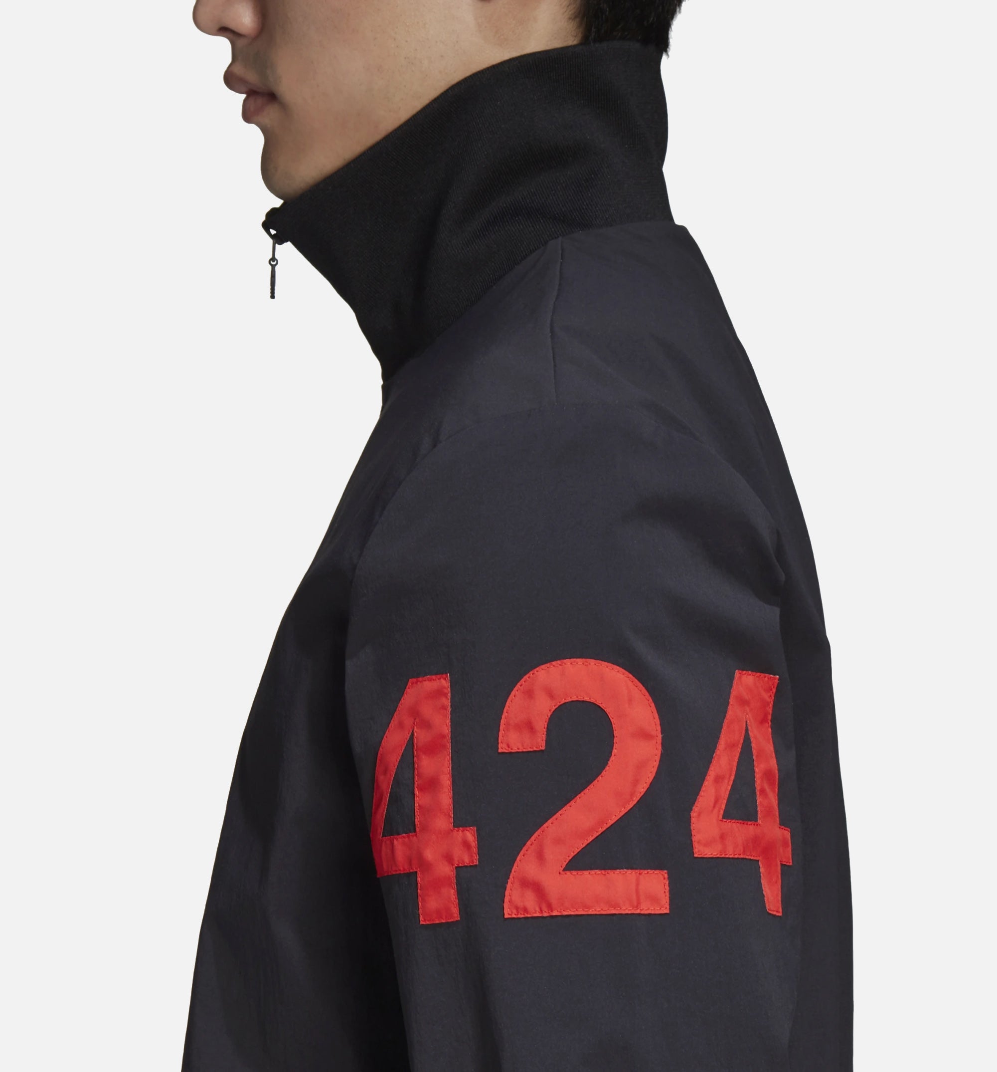 424 Mens Track Top - Black