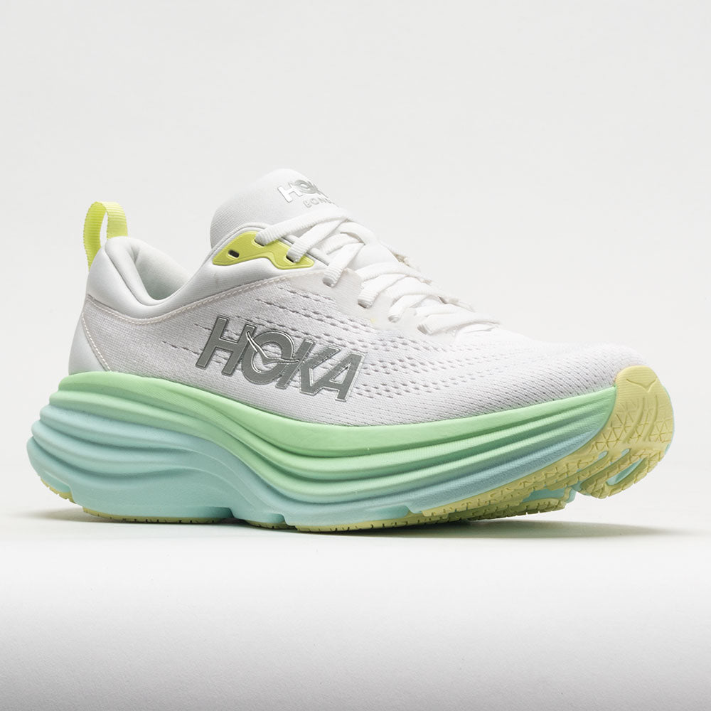 HOKA Bondi 8 Women's Blanc de Blanc/Sunlit Ocean