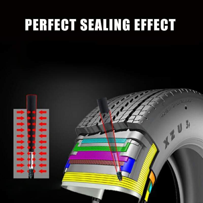 Auto Motorcycle Vacuum Tire Repair Rubber Nail Fast Tool Self-service Tire Repair Nail(Individual Packaging)