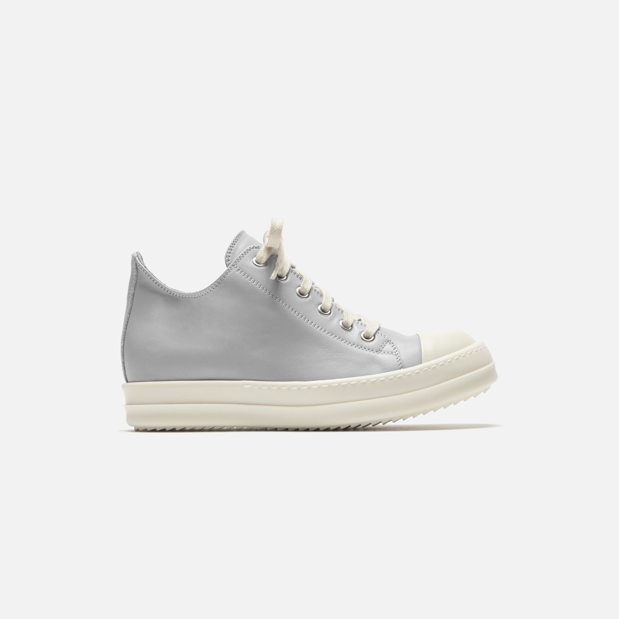 Rick Owens WMNS Low Sneakers - Pearl / Milk / Milk