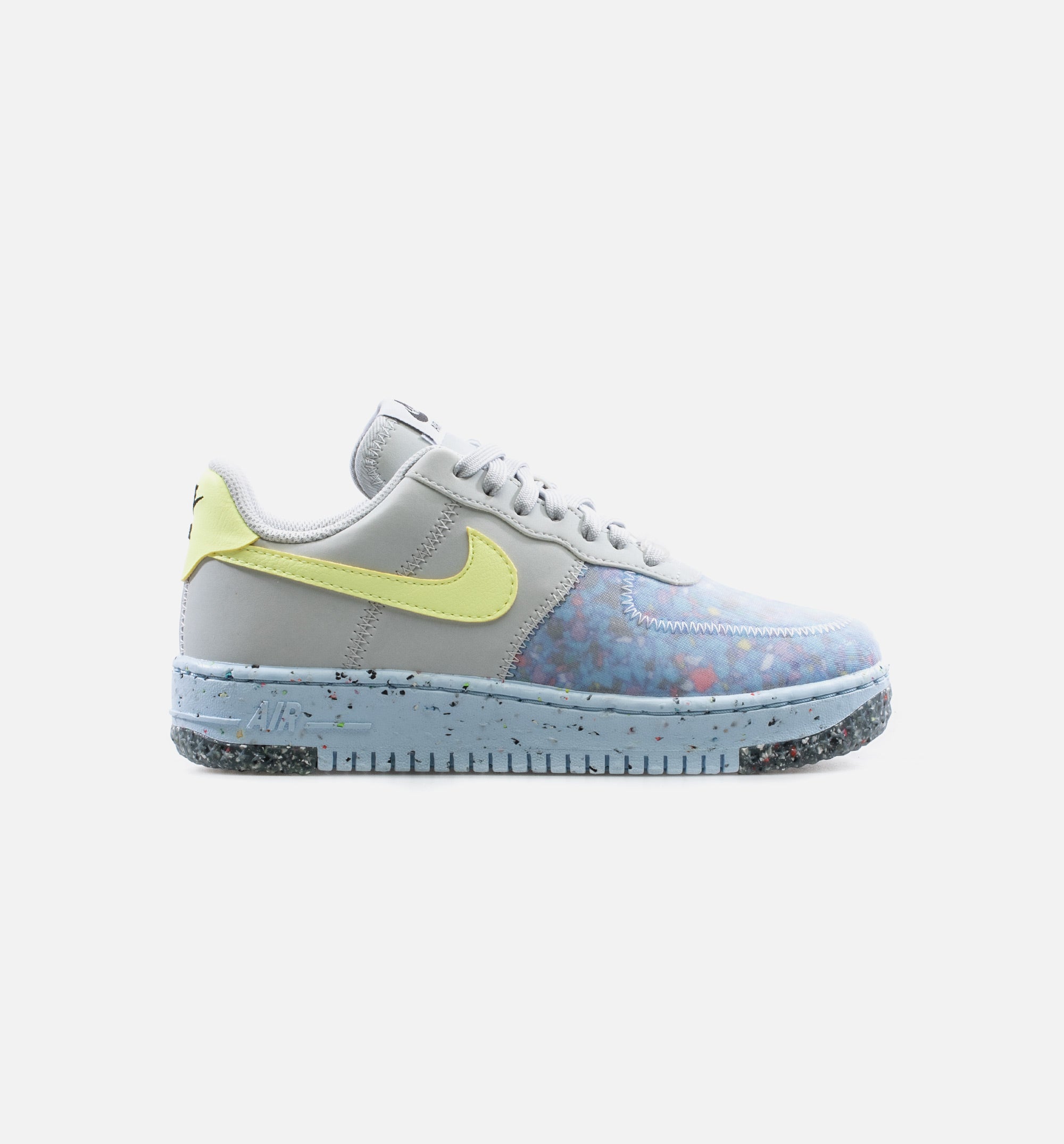 Air Force 1 Crater Space Hippie Womens Lifestyle Shoe - Volt/Blue/Grey