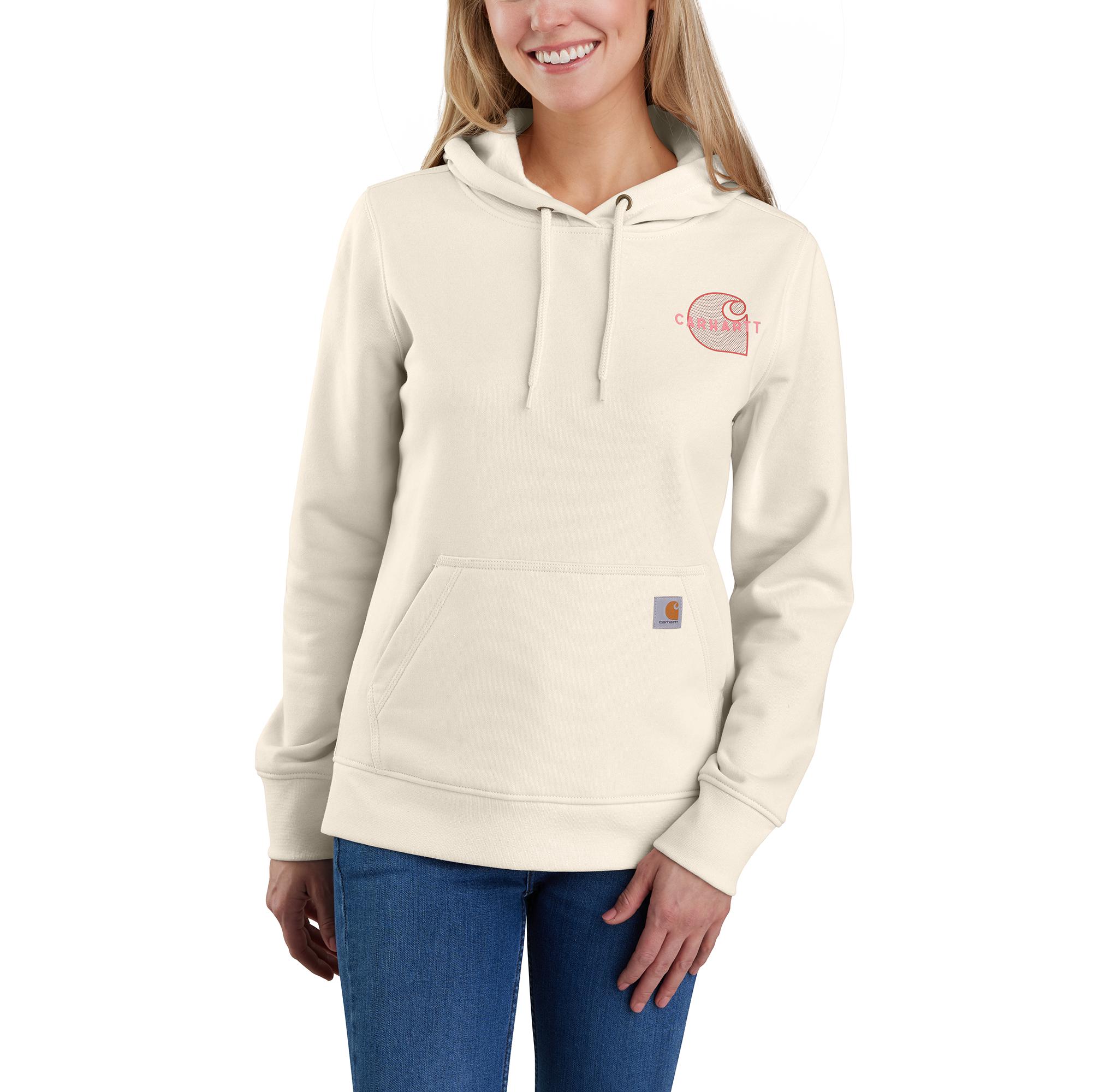 Carhartt Women's Rain Defender Chest Graphic Hoodie