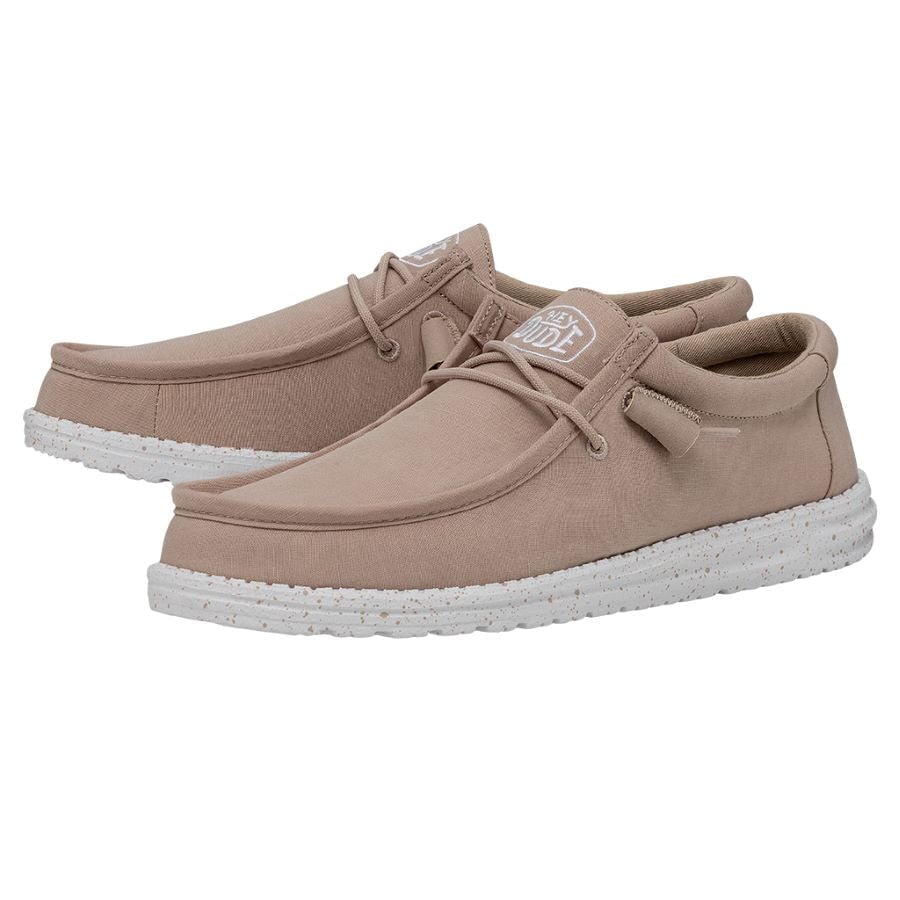 Wally Slub Canvas - Tan