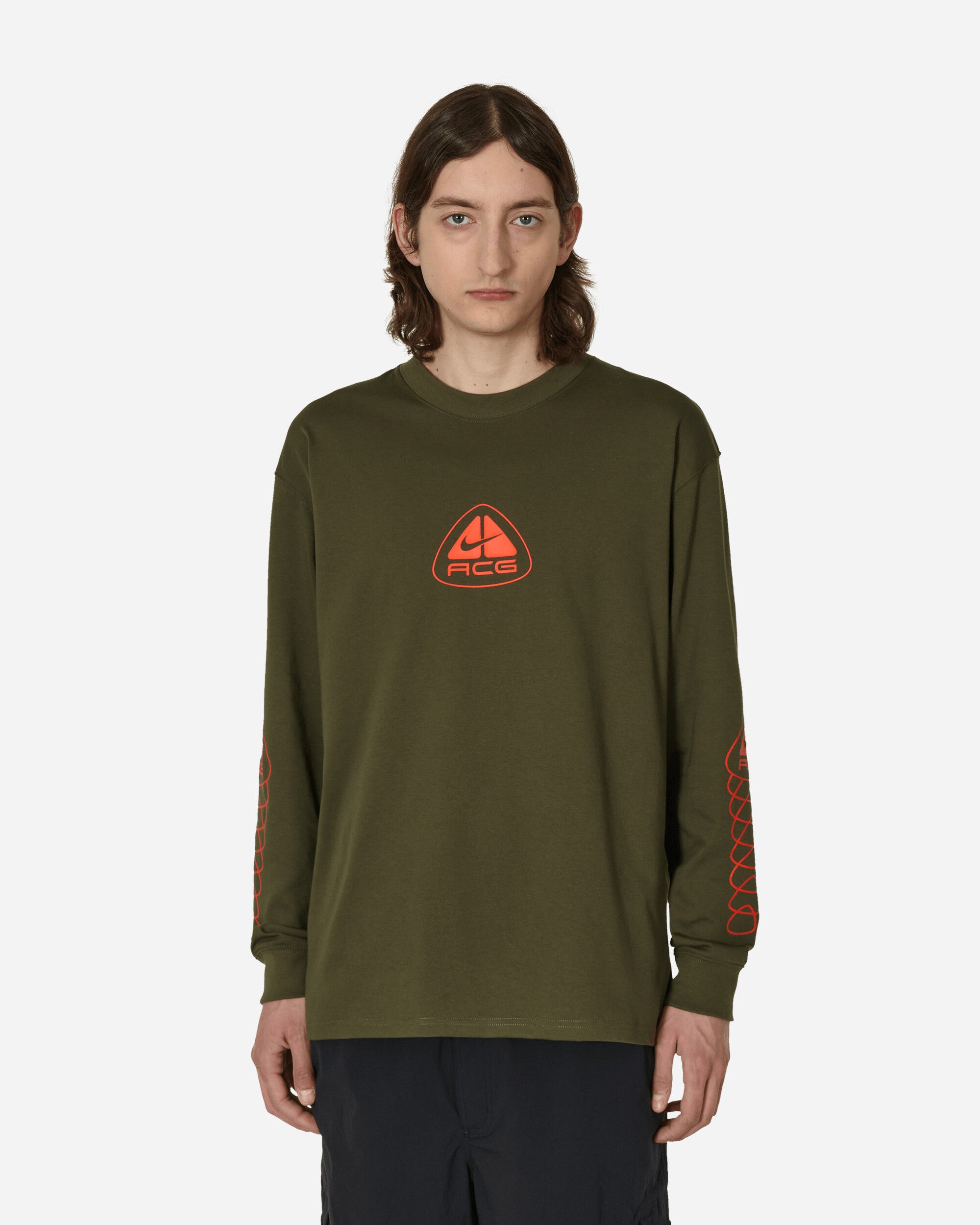 ACG Lungs Logo Longsleeve T-Shirt Cargo Khaki