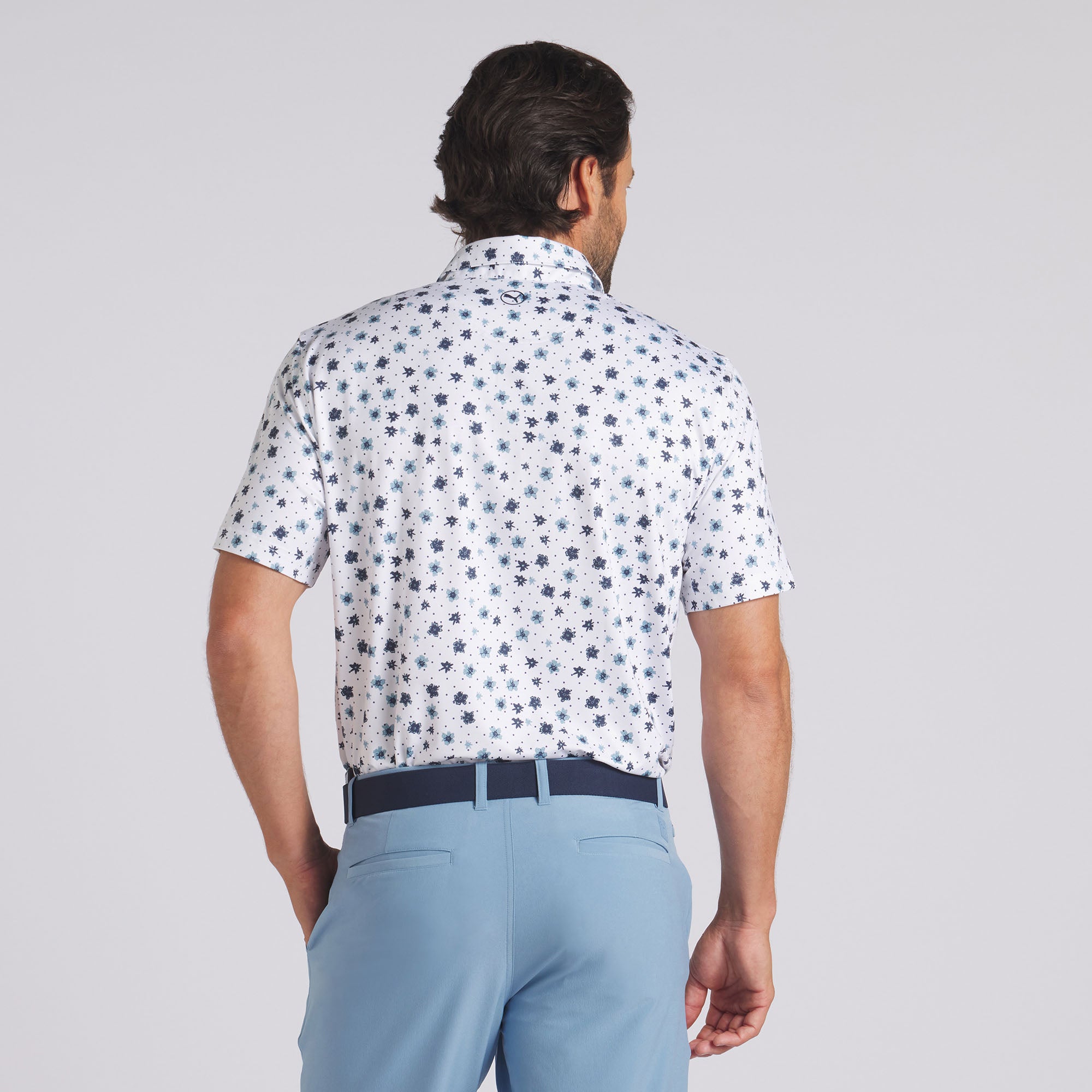 CLOUDSPUN Floral Golf Polo