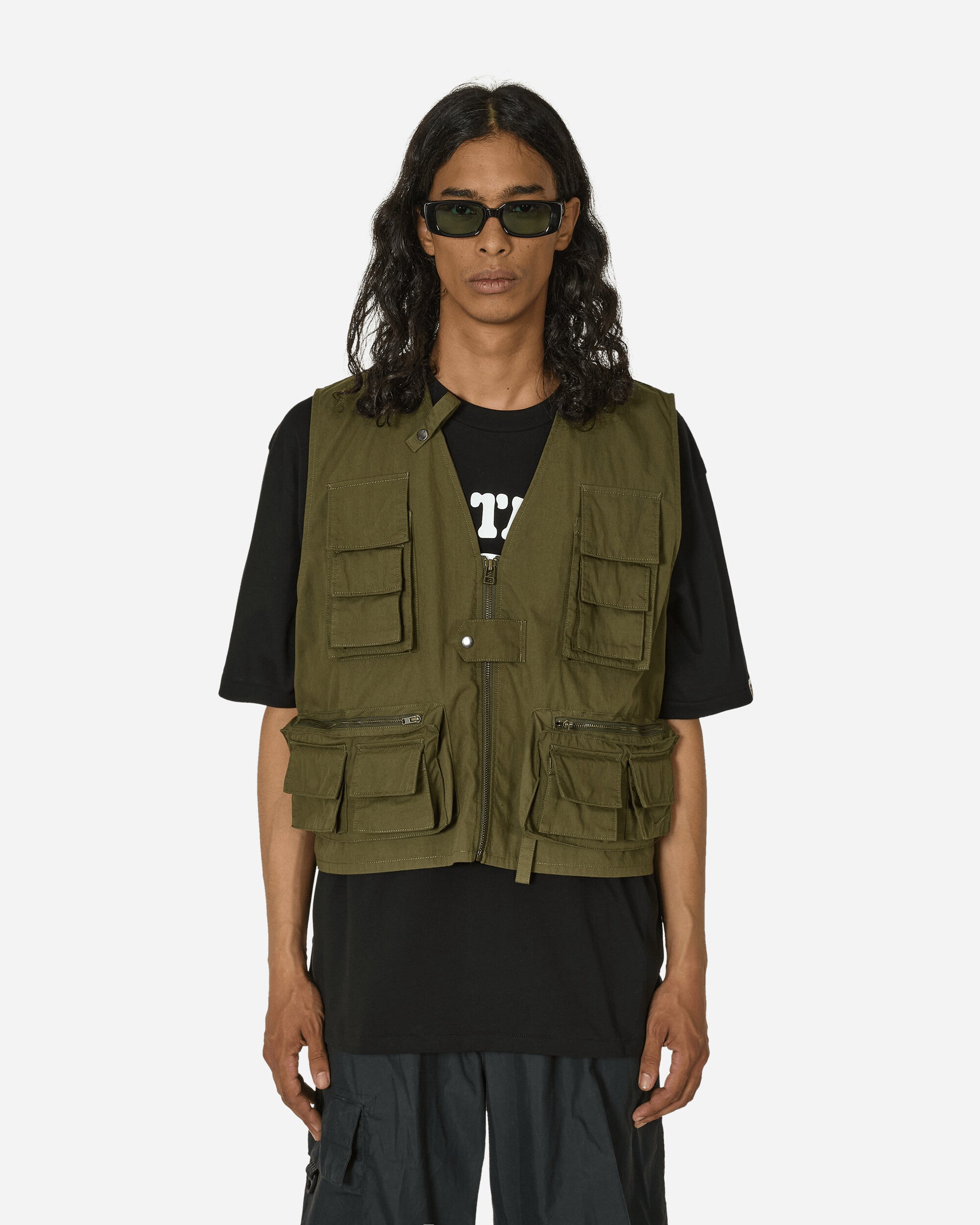 Utility Vest Cargo Khaki