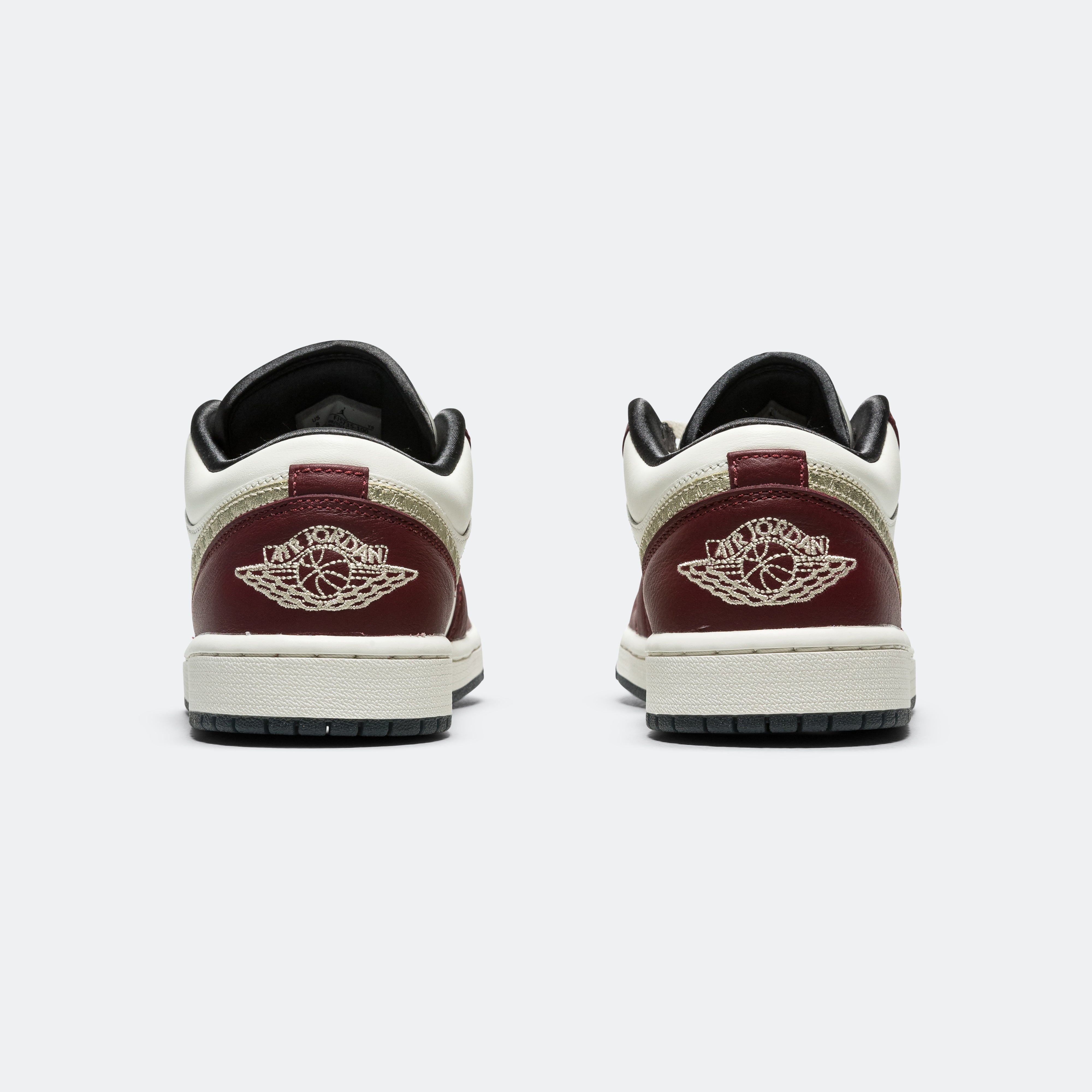 Womens Air Jordan 1 Low 'Lunar New Year' - Sail/Metallic Gold