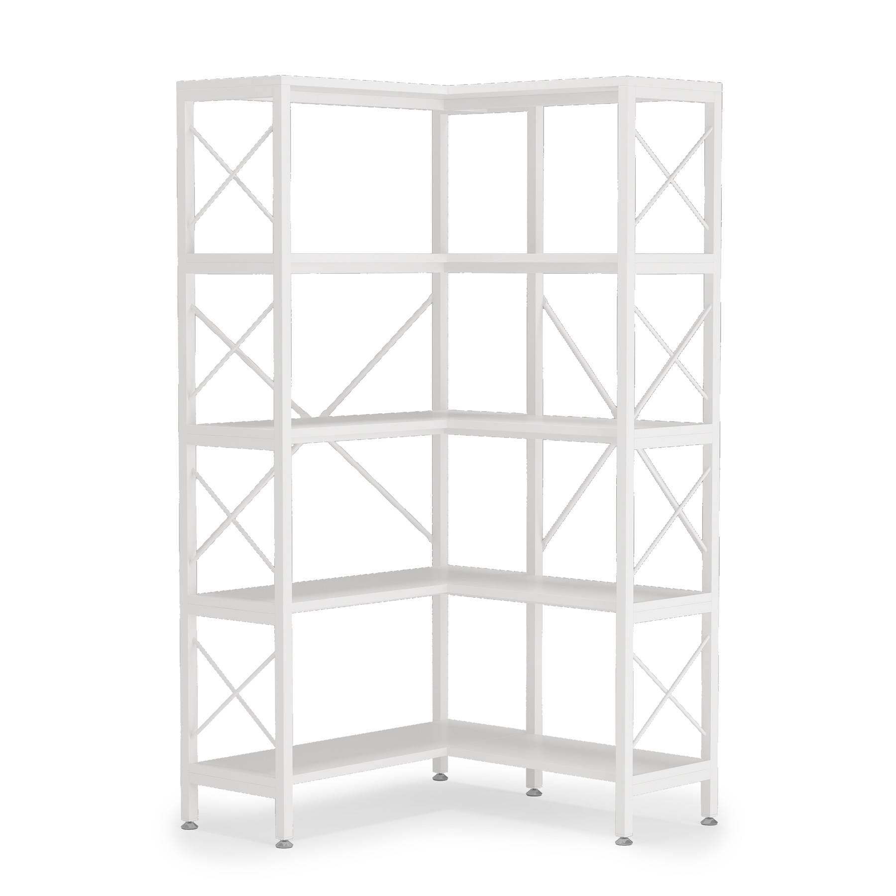 5-Shelf Corner Bookshelf, 65.7