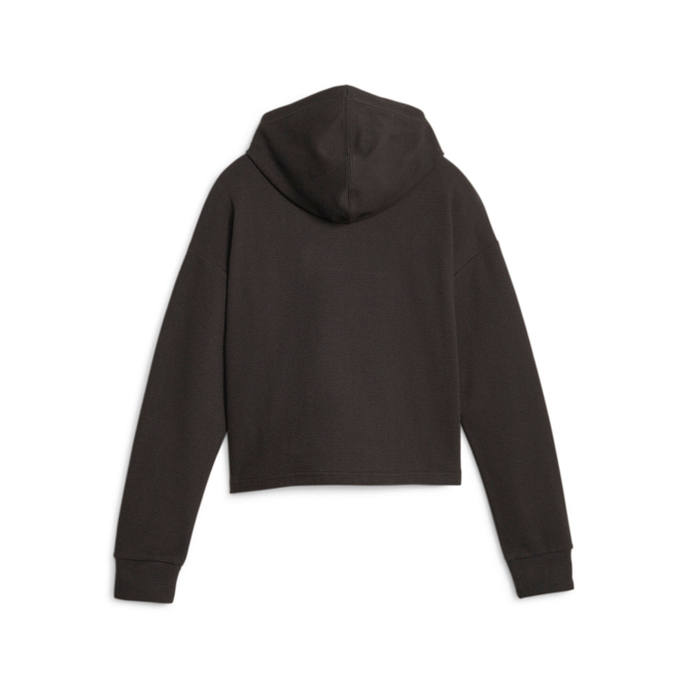 Essentials Elevated Cropped Pullover Hoodie