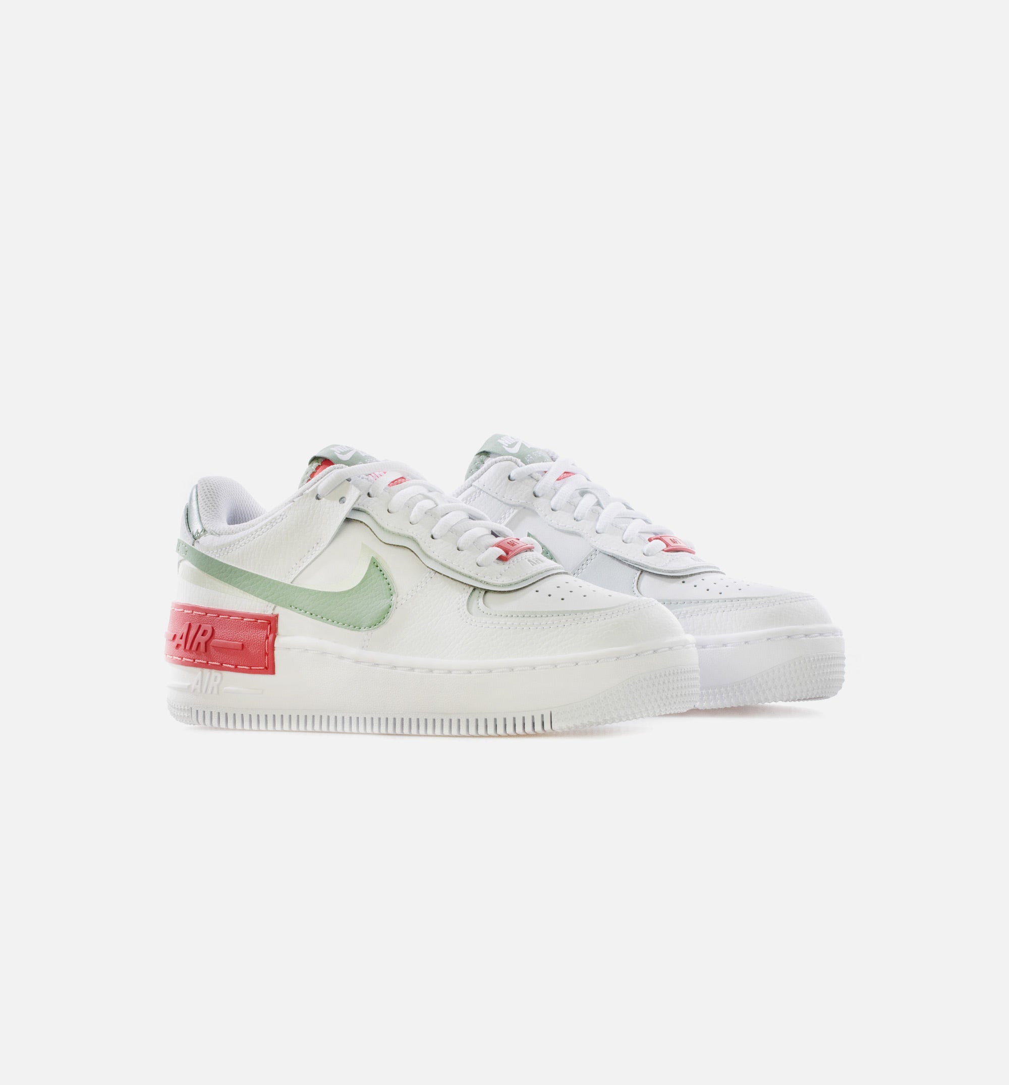 Air Force 1 Shadow Womens Lifestyle Shoe - White/Seafoam/Gypsy Rose/Jade Smoke