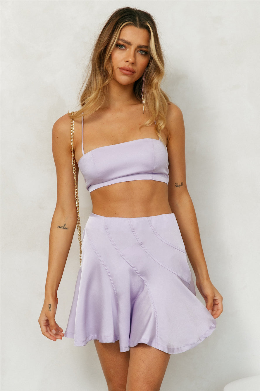 Britney Babe Skirt Purple