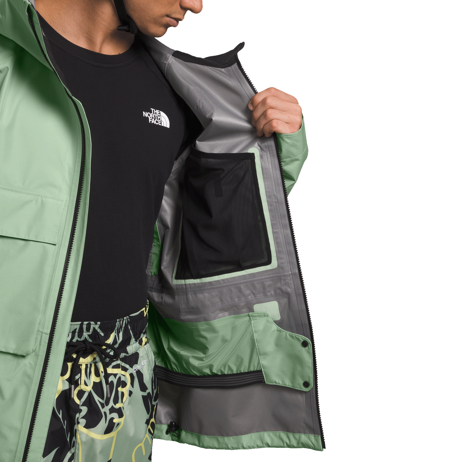 The North Face Men's Sidecut Gore-tex Jacket 2024 Misty Sage