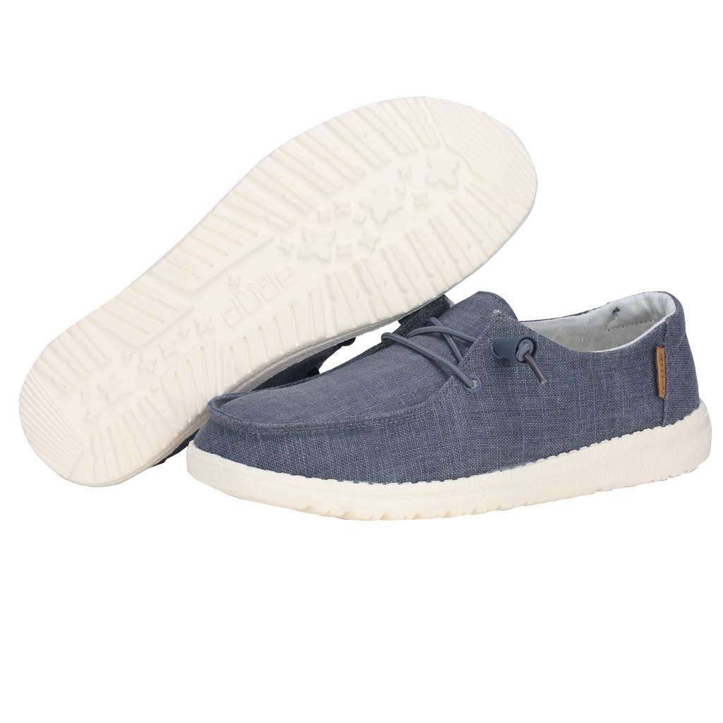 Wendy Chambray - Navy White