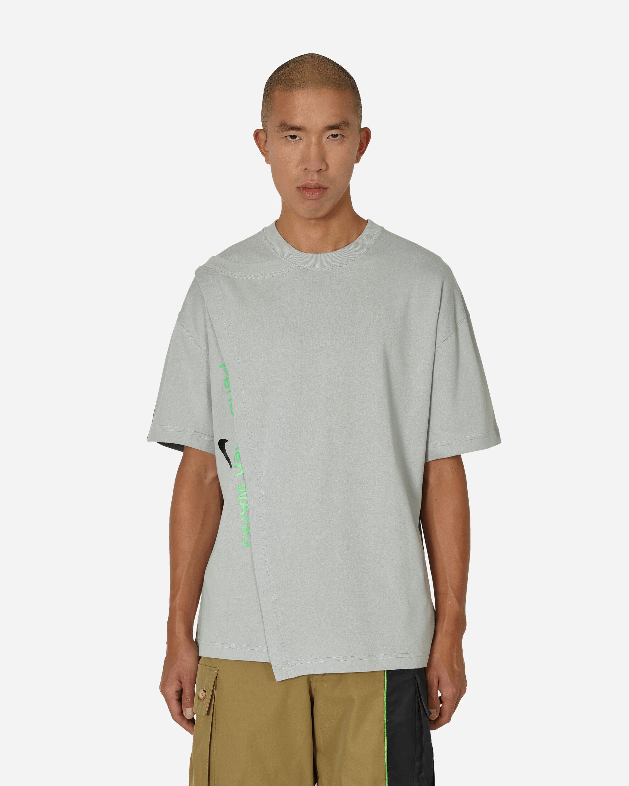 Feng Chen Wang T-Shirt Light Smoke Grey / Iron Grey