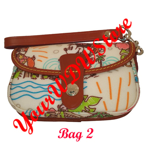 Disney Dooney and Bourke Bag - Aulani - Wristlet - White Specific