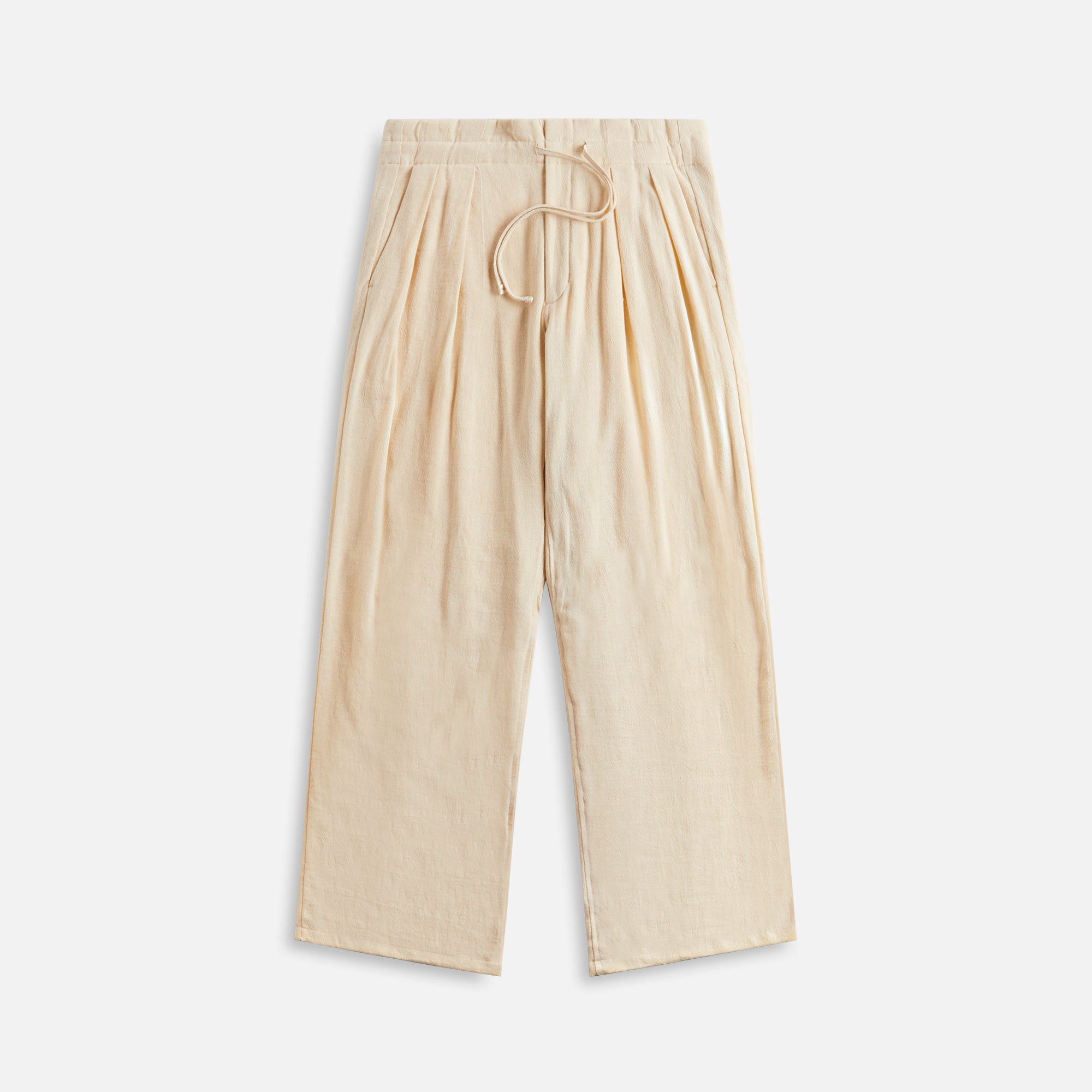 Monitaly Wide Drop Crotch Pants - Tropical Natural