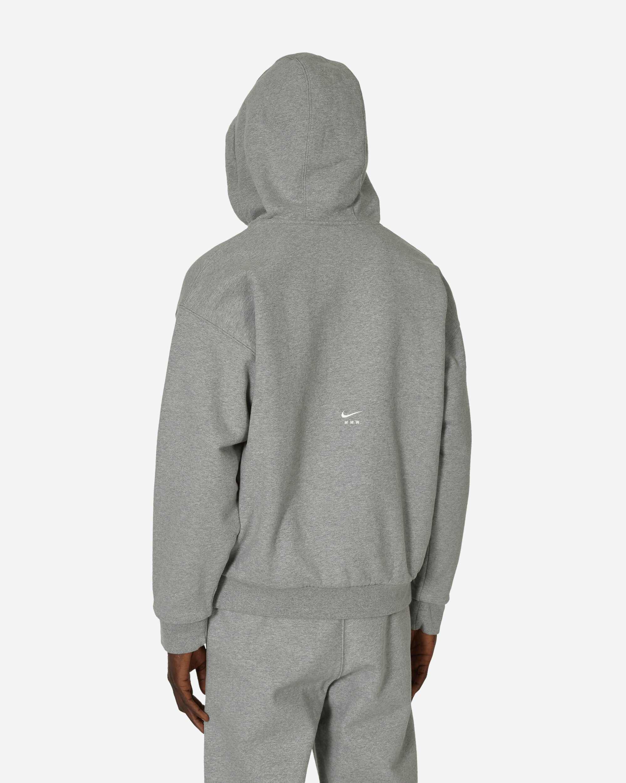 MMW Full-Zip Fleece Hoodie Grey Heather