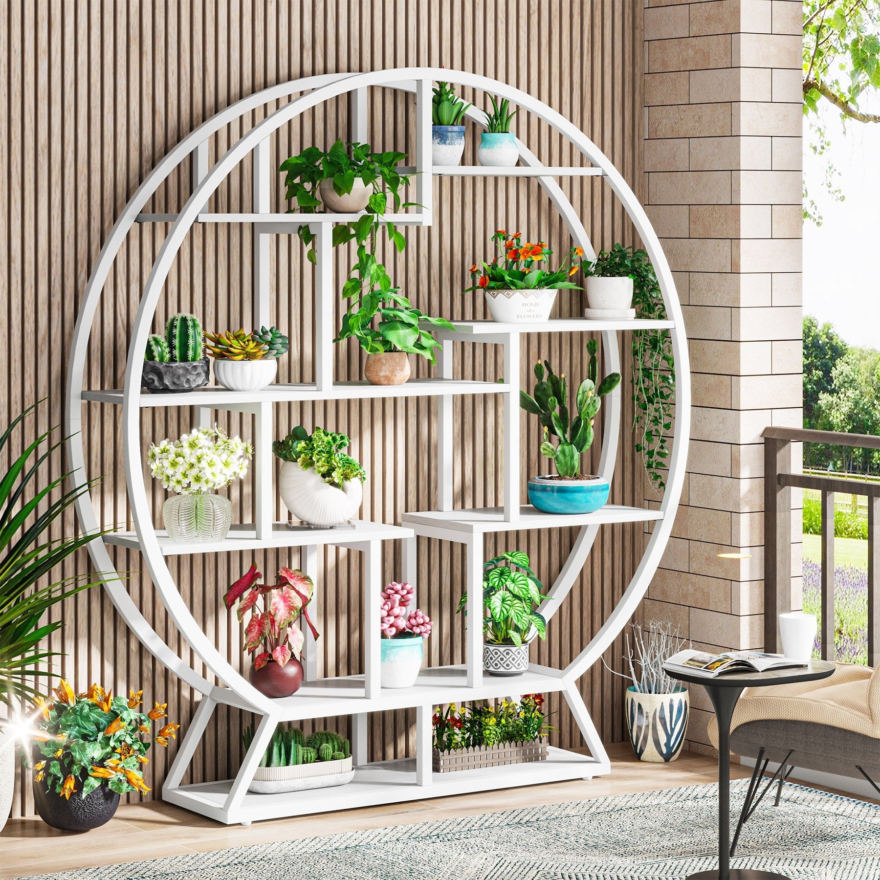 Round Plant Stand, 63