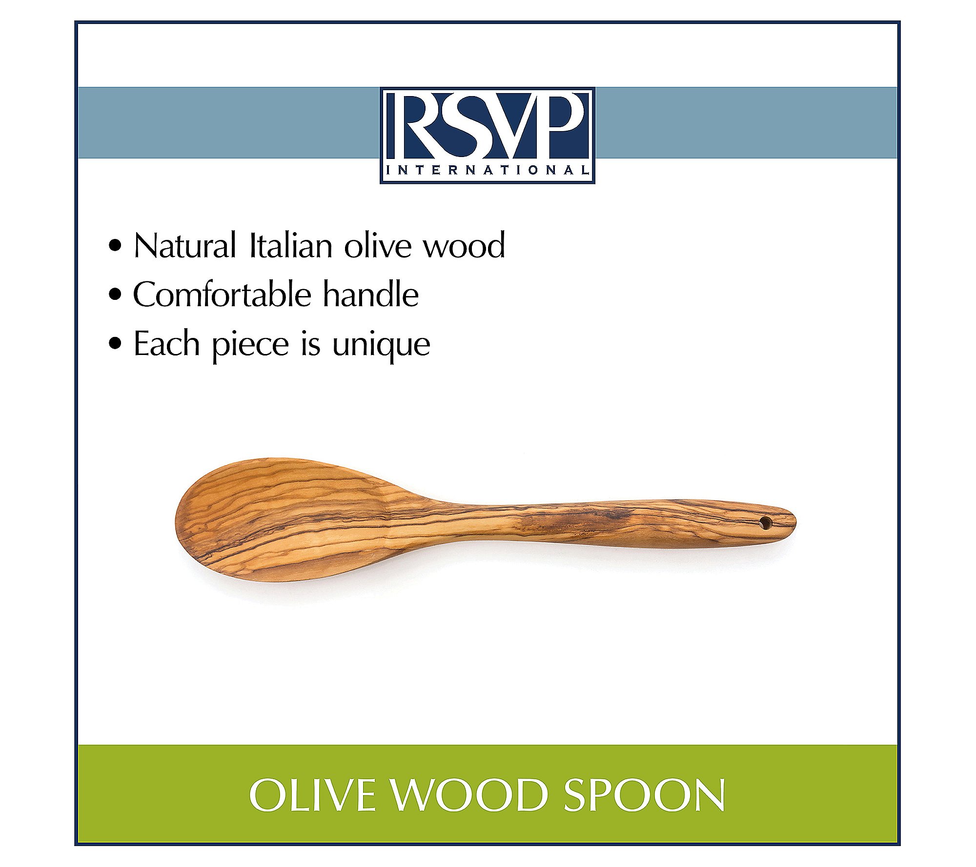 RSVP Olive Wood Spoon