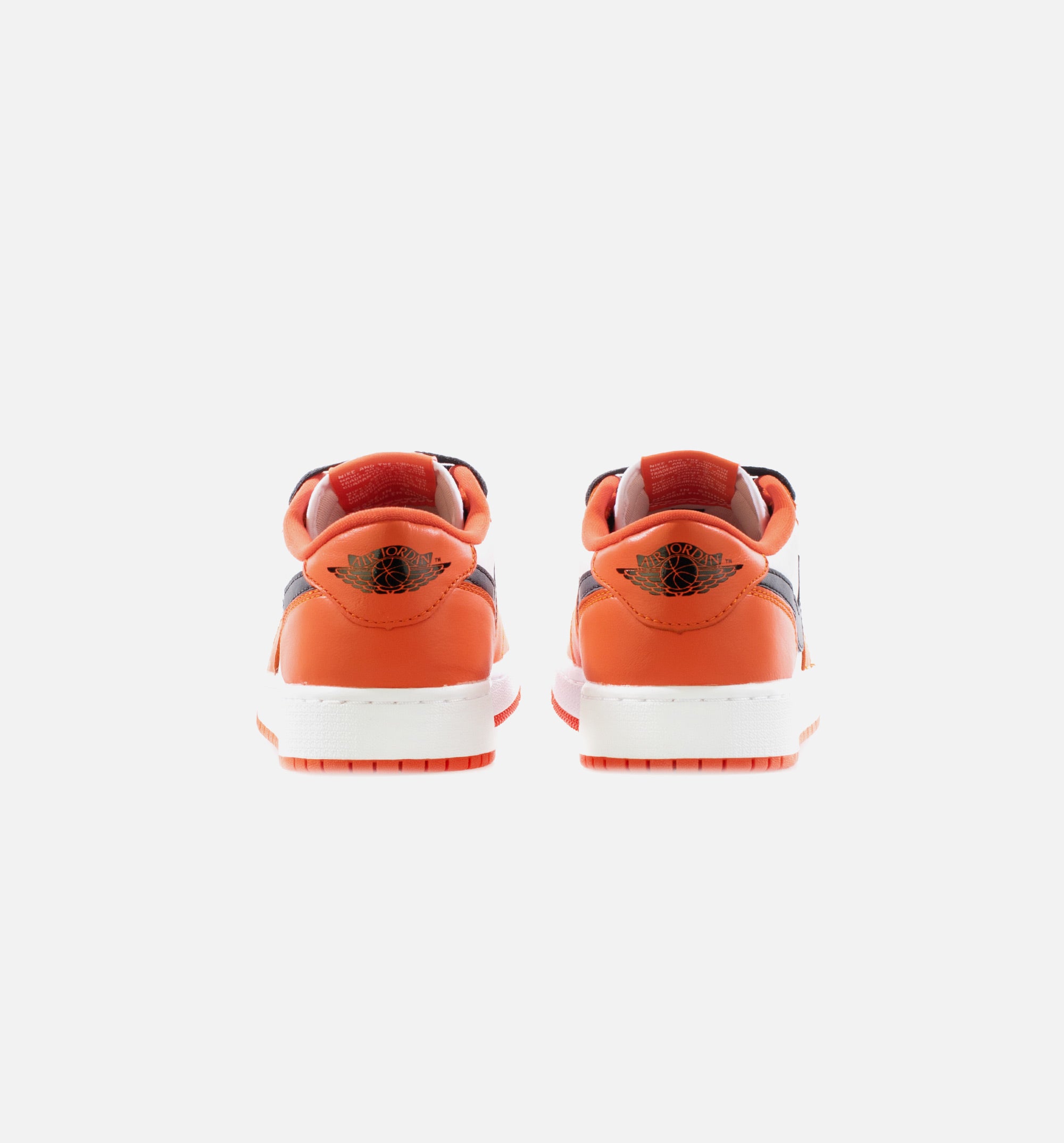 Air Jordan 1 Low OG Starfish Grade School Lifestyle Shoe - Orange/Black/White Limit One Per Customer