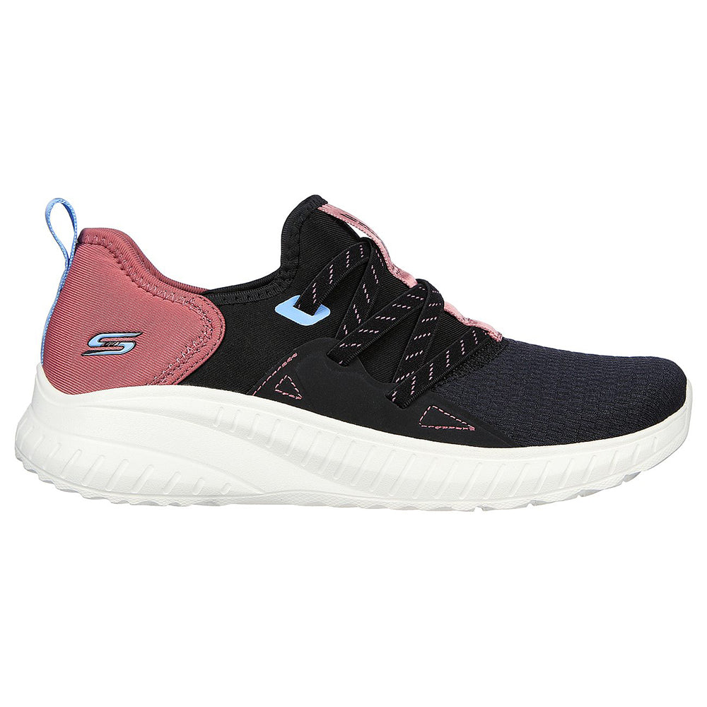 Skechers Women BOBS Sport Squad Chaos Shoes - 117222-BKMT