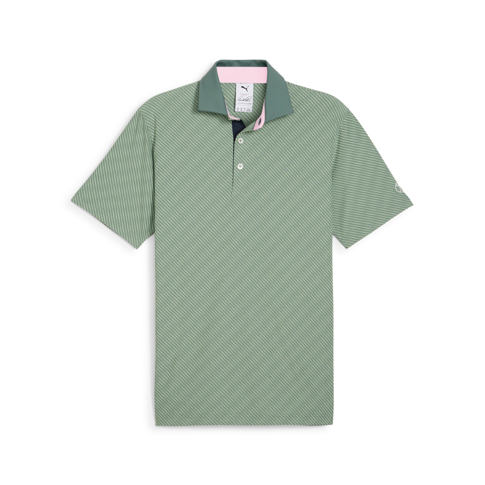 AP Jacquard Stripe Golf Polo