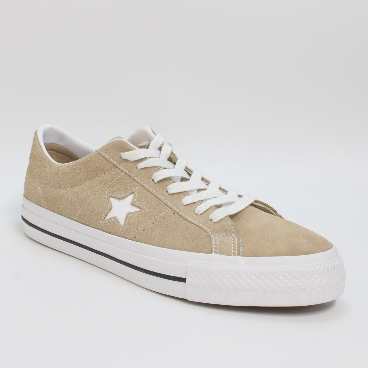 Mens Converse One Star Pro Nomad Khaki Black Egret