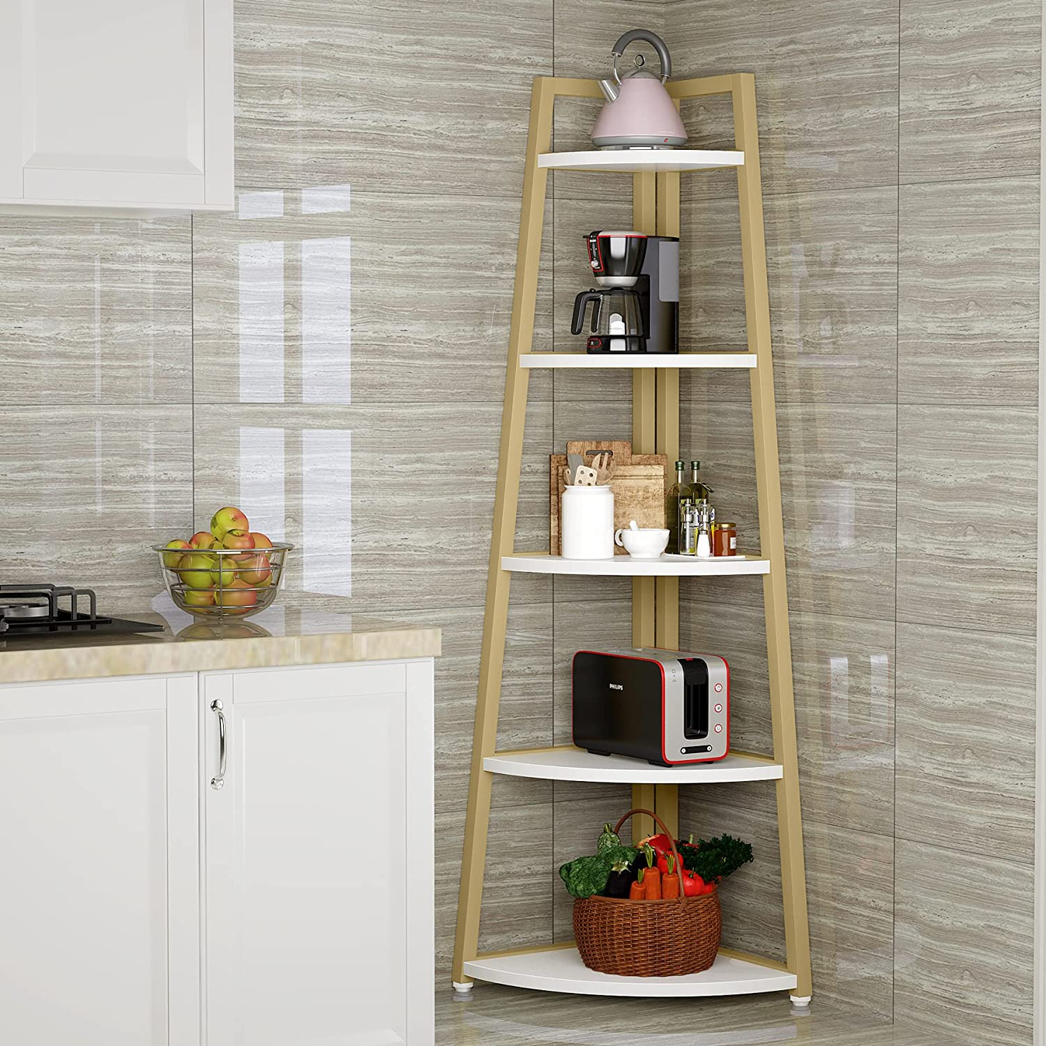 5-Tier Corner Shelf, 70