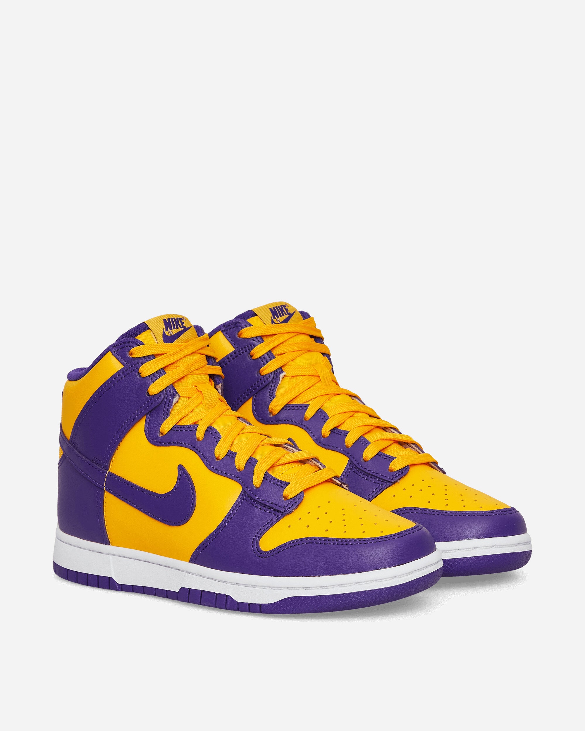 Dunk High Retro Sneakers University Gold / Court Purple