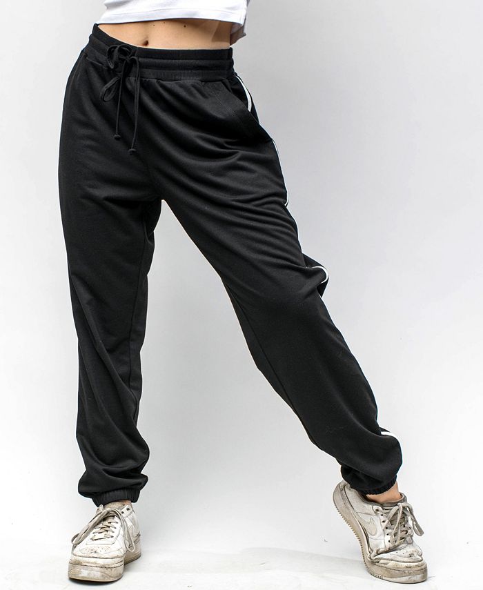 Women's Reneu Earth Drawstring Sweat Pants with Stripe
