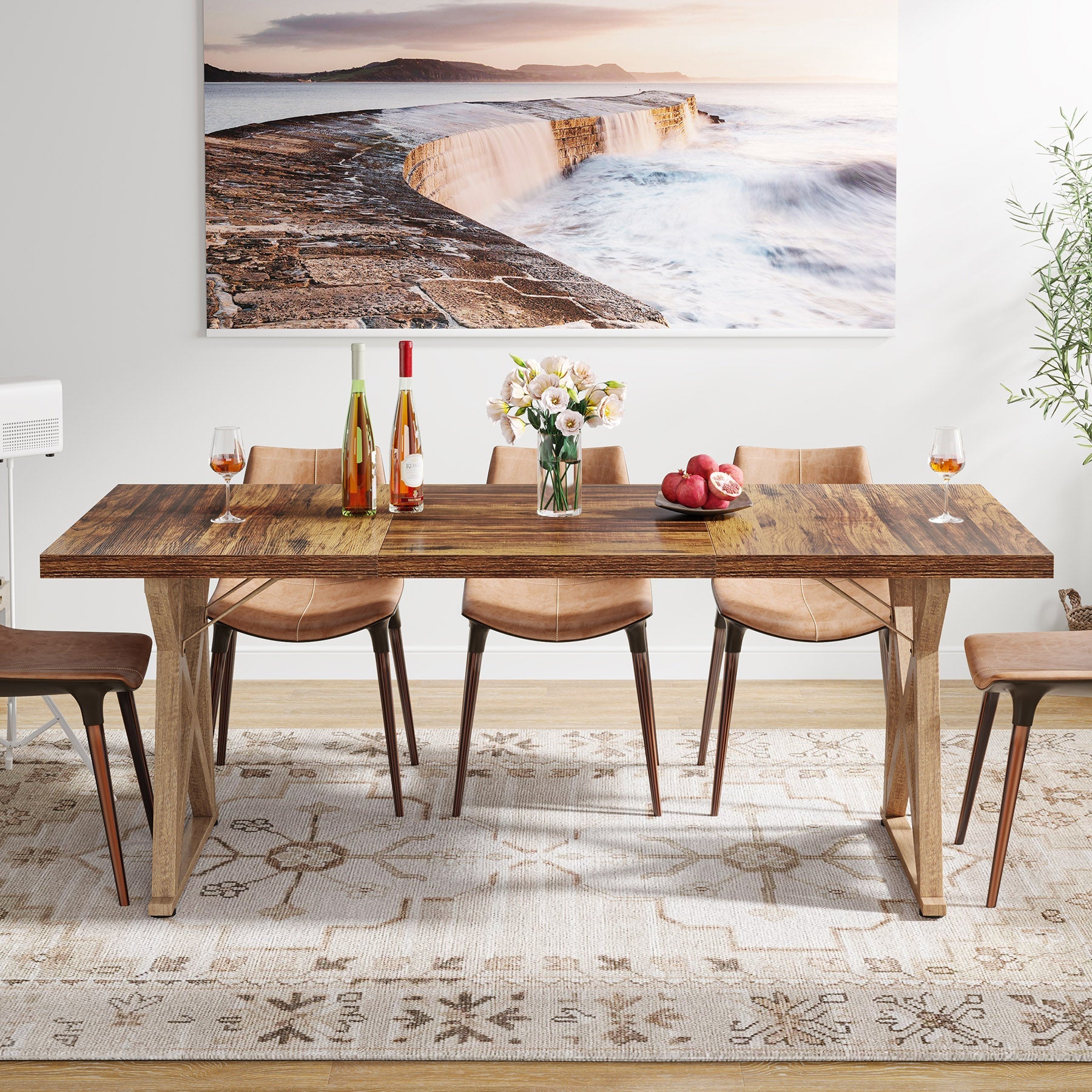 Wooden Dining Table, 71