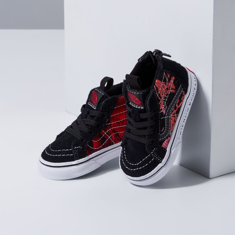 Vans X Stranger Things Toddler Sk8-Hi Zip