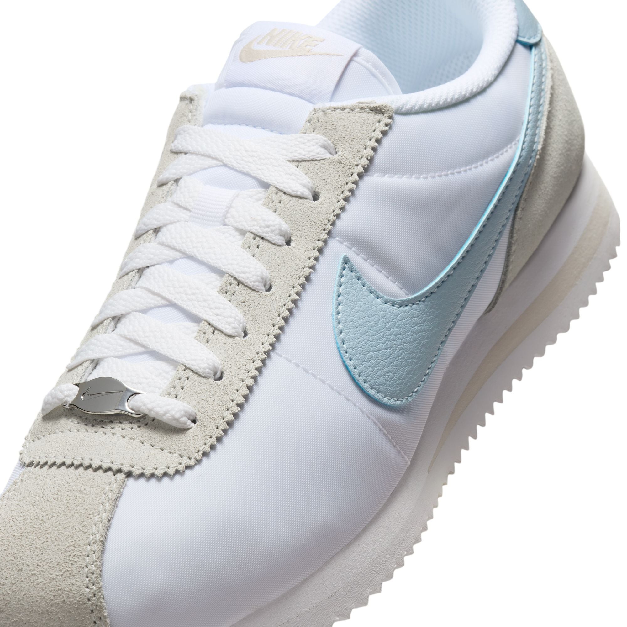 Women's Nike Cortez White/Light Armory Blue-Light Orewood Brown DZ2795-100