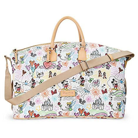 Disney Dooney and Bourke Bag - Sketch - Weekender Luggage Bag