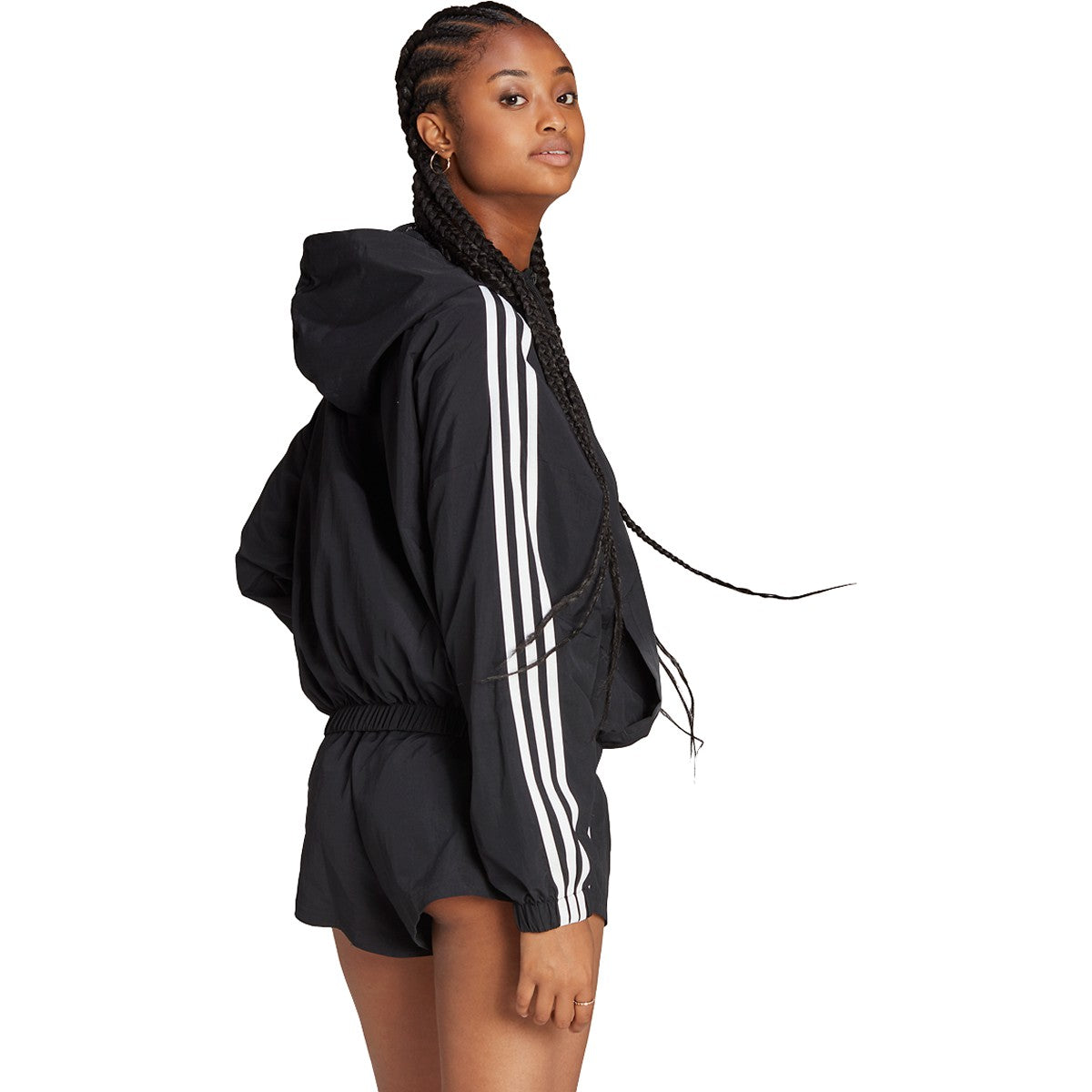 adidas Women's Essentials 3-Stripes Woven Windbreaker