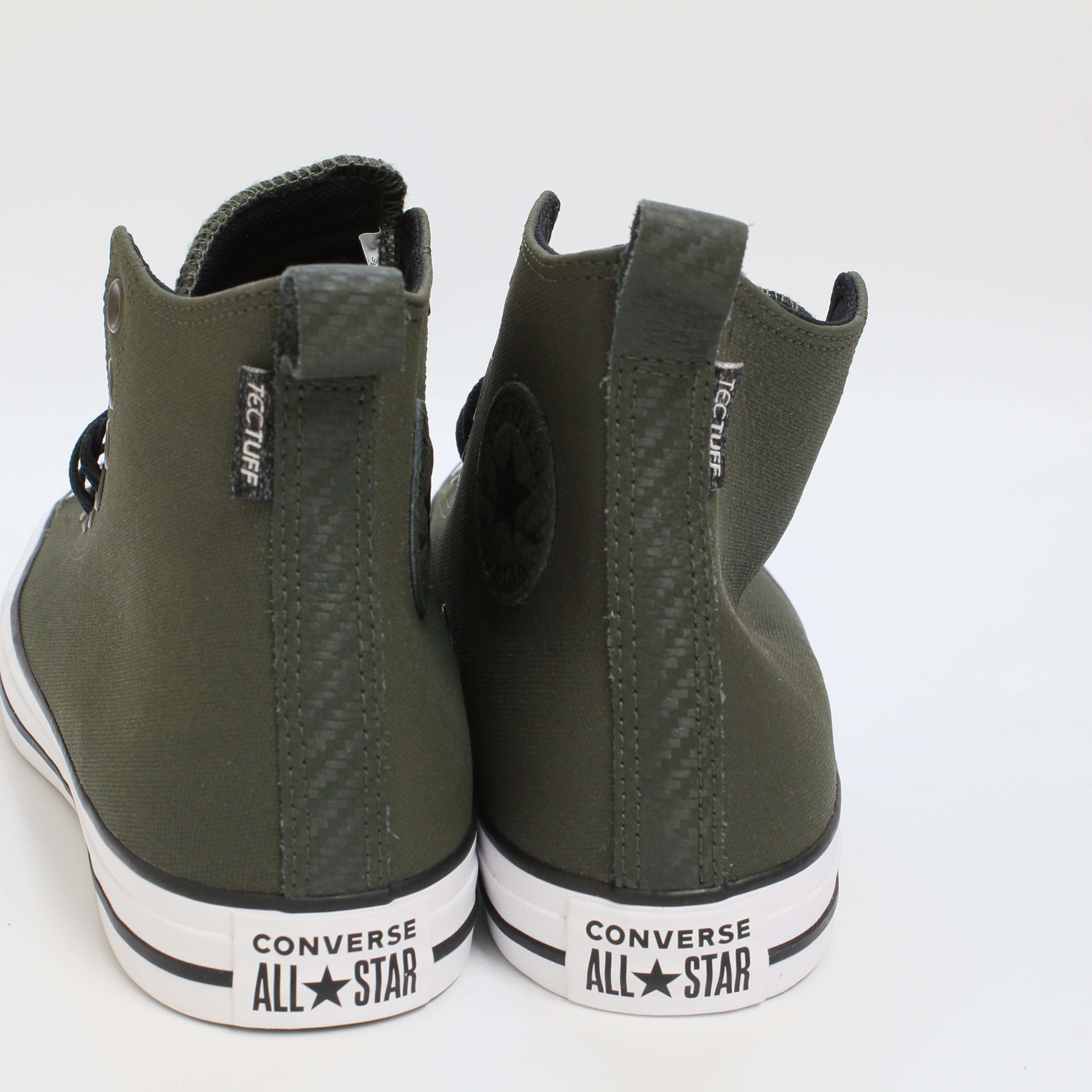 Mens Converse All Star Hi Trainers Utility Green White Black