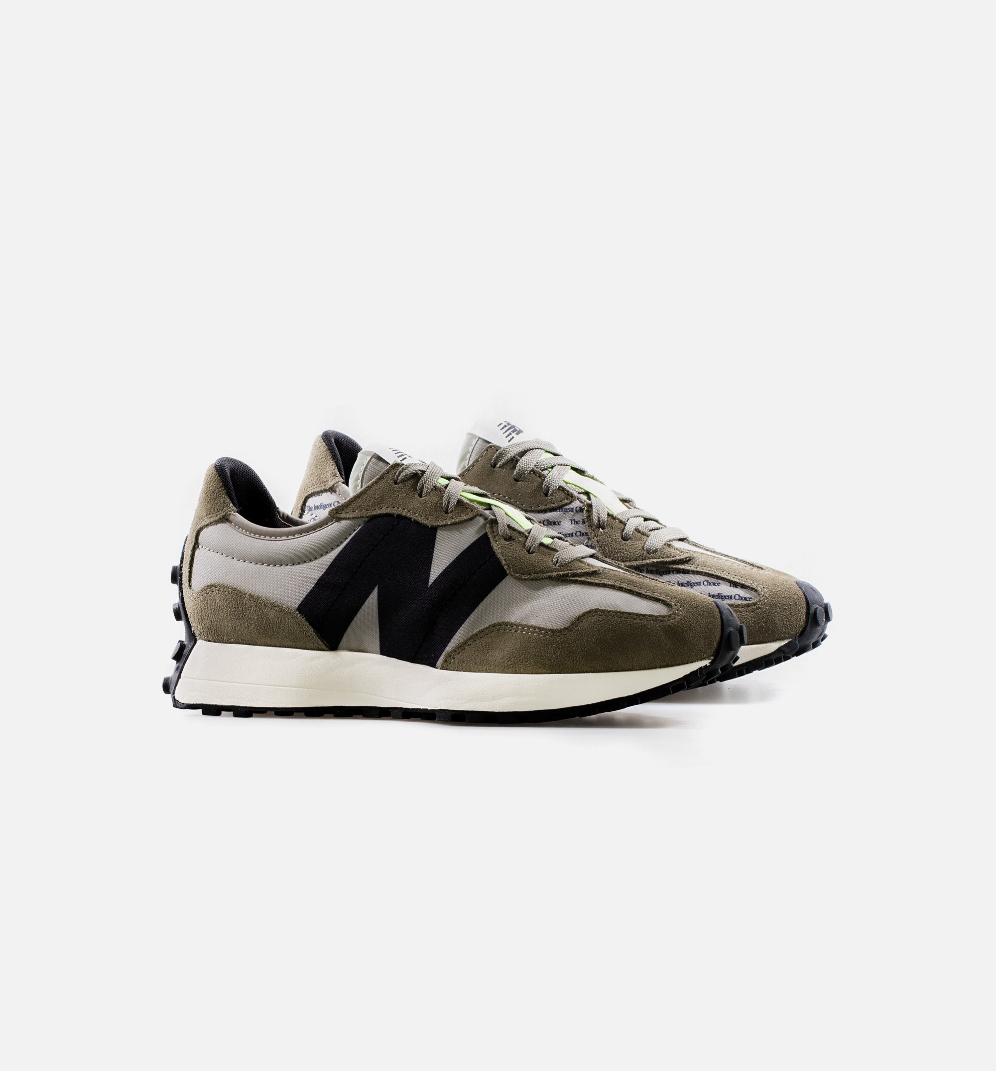 327 Mens Lifestyle Shoe -Grey/Black/Olive