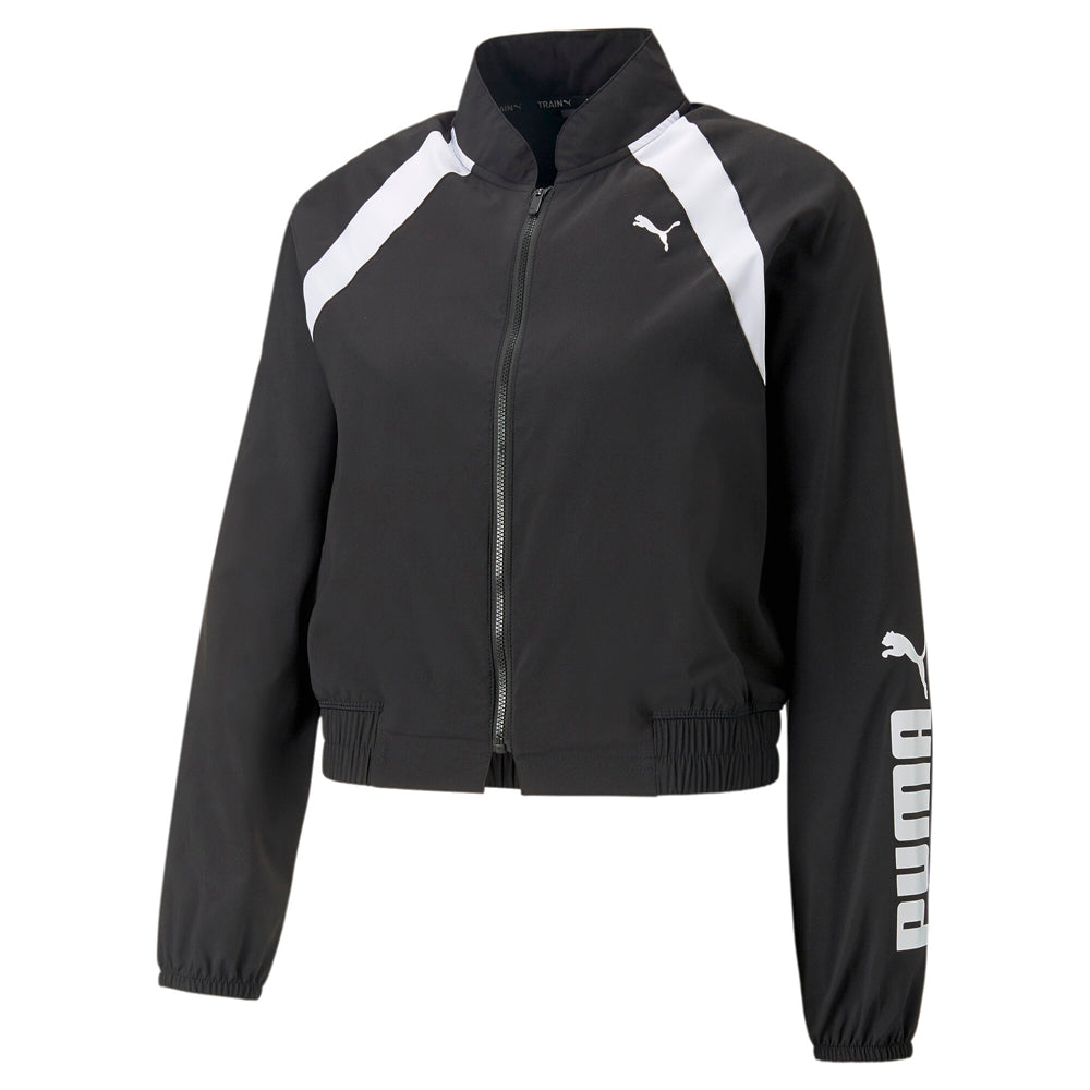 Woven Fashion Full Zip Training Jacket