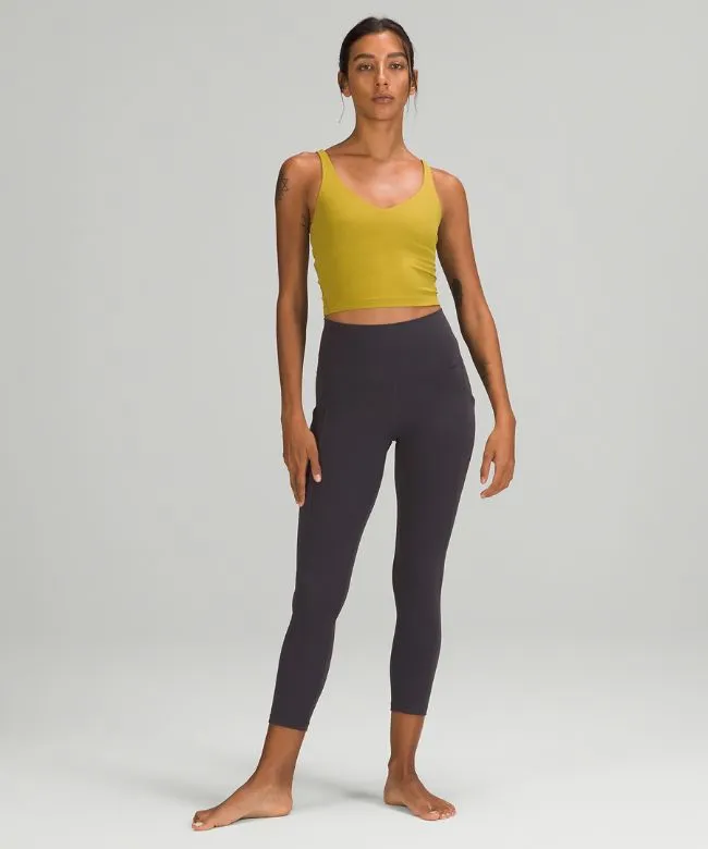 Align High-Rise Crop with Pockets 23