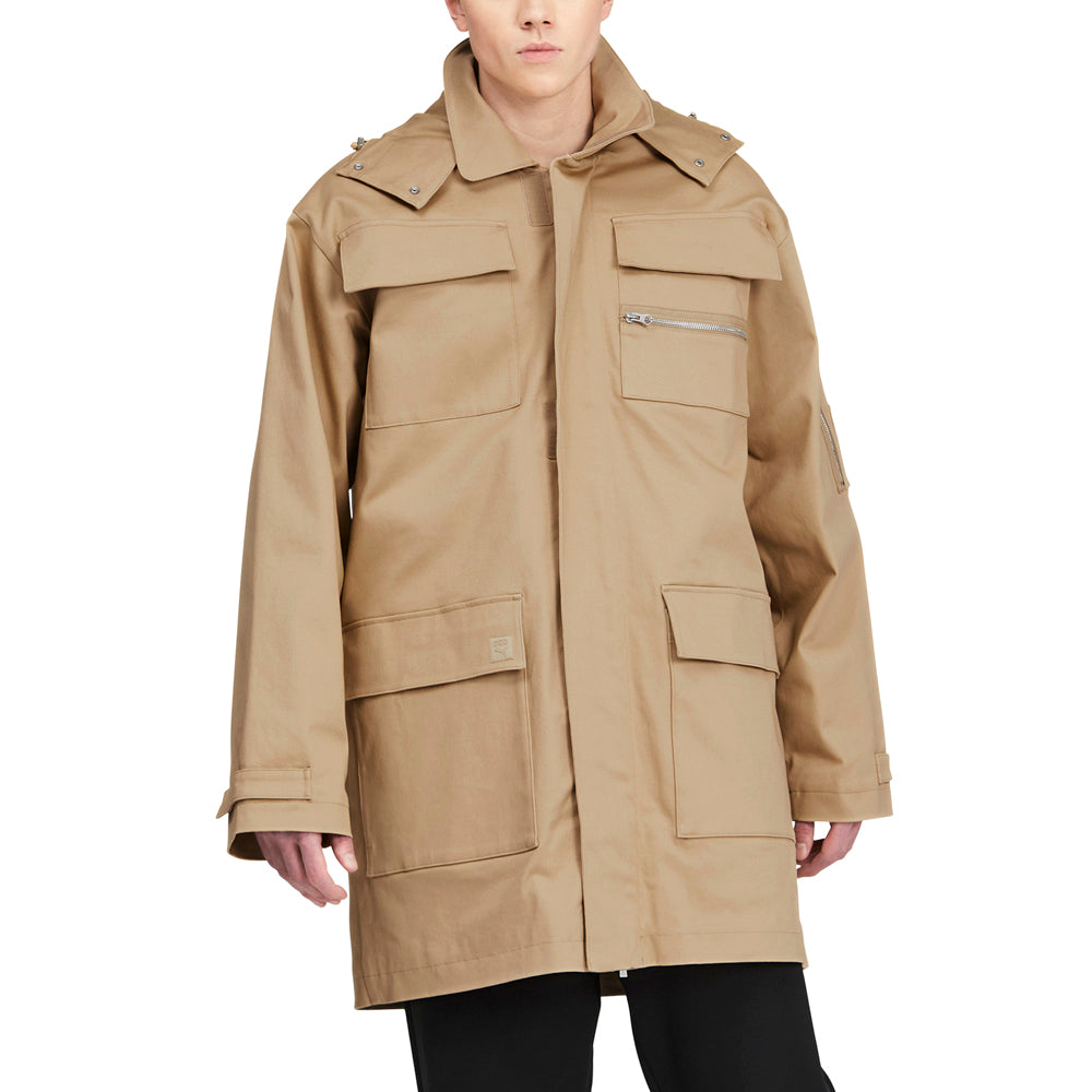 X MAISON KITSUNÉ Full Zip Military Jacket